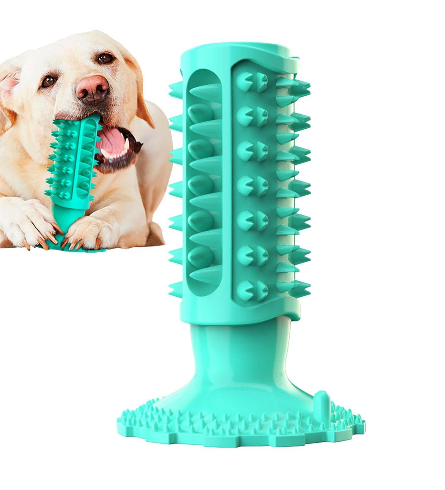 Shenrongtong Dog Toys for Teeth Grinding | Conical Tooth Care for Puppies | Classic Sound Dog Toothbrush (Lake Blue) | Veterinary & Animal Shop Essential - Buy Online on SooperMarket.com