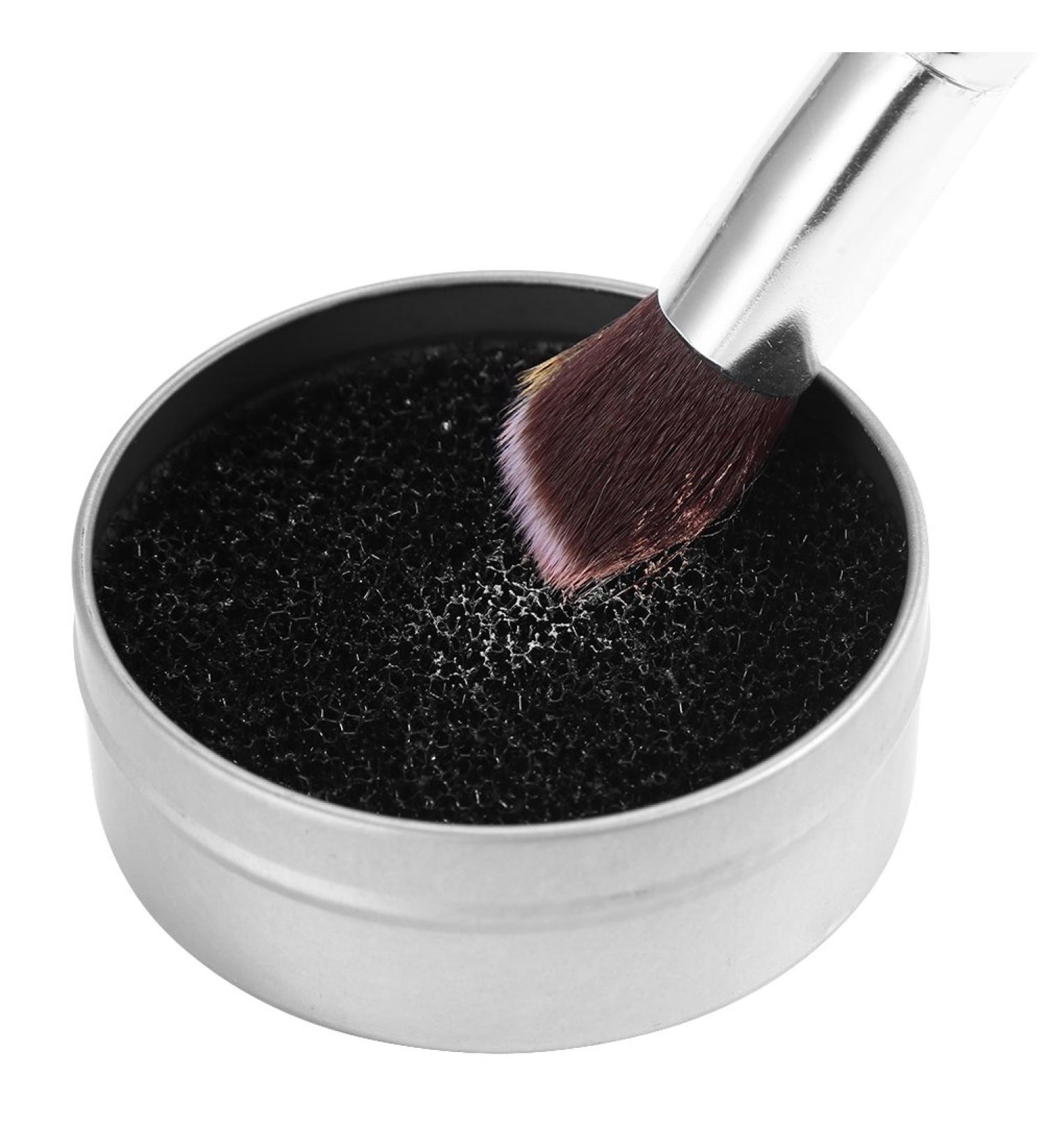 Makeup Brushes Clean Box Soft and Reusable Dry Sponge for Brushes Fast Cleaning Color Changing - Buy Online on SooperMarket.com