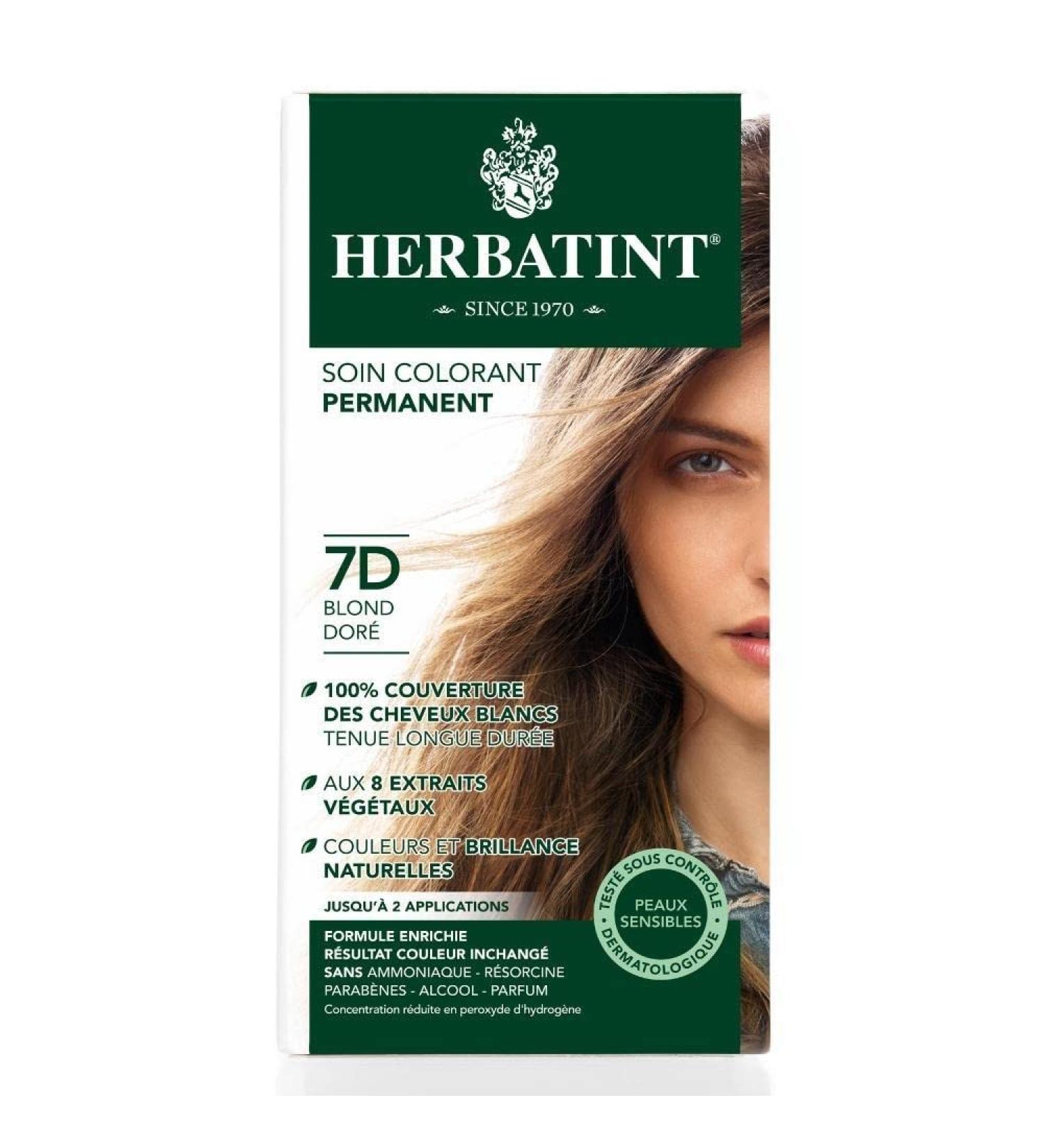 Herbatint | Hair Dye 7D Golden Blonde