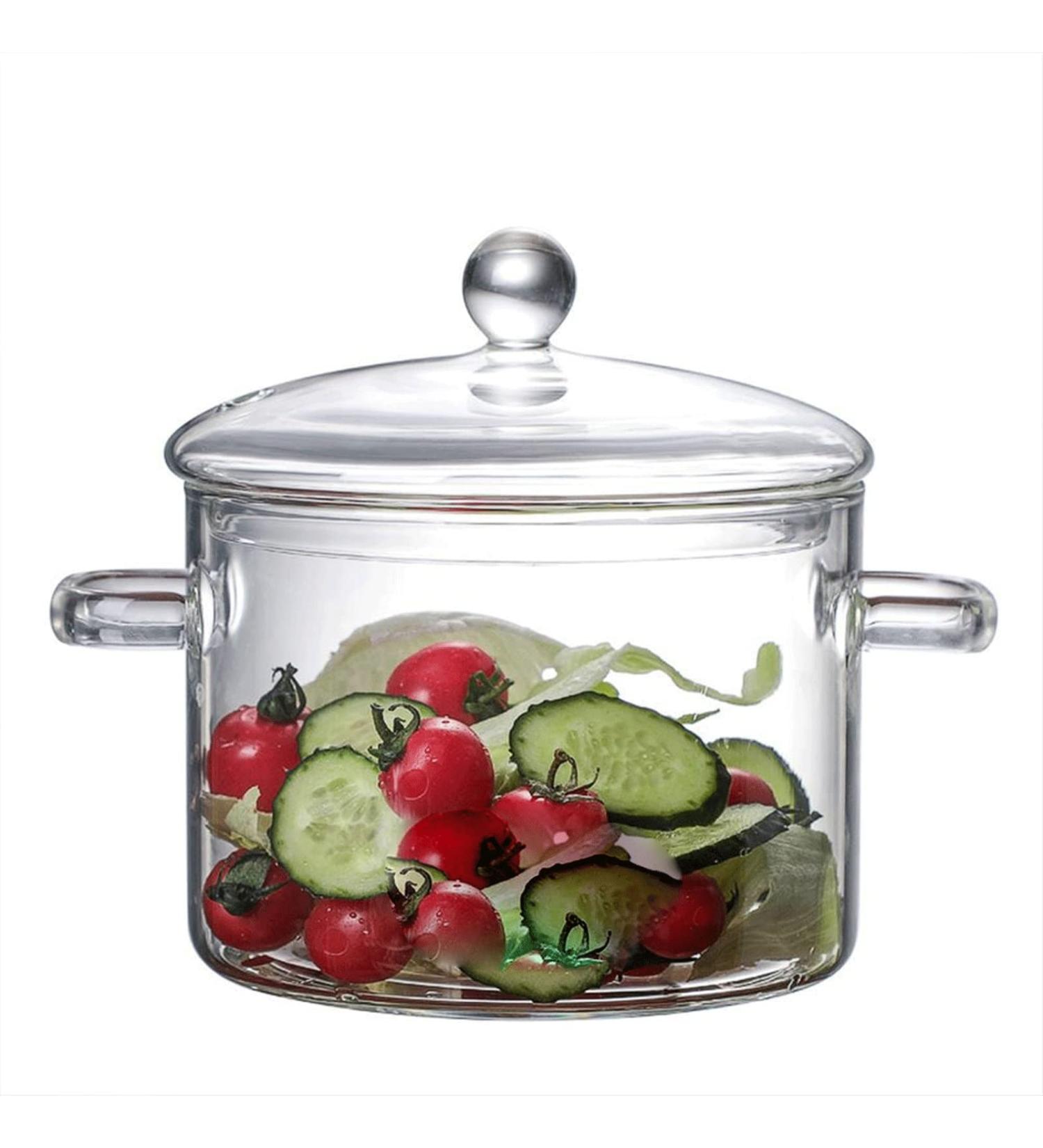 Glass Cooking Kitchen Glass Stew Kitchen Soup Kitchen Shabu-shabu Household Instant Noodle Kitchen White Fungus Porridge Thickened Instant Noodl - Buy Online on SooperMarket.com