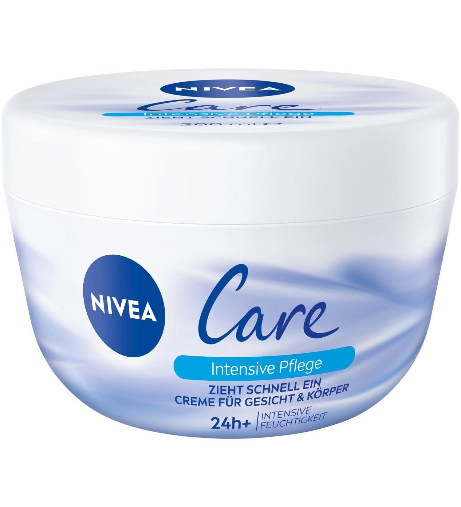 NIVEA CARE Cream 200ml - Fast-Moving Moisturizing Cream for Face & Body | Delicate Smooth Skin - Buy Online on SooperMarket.com