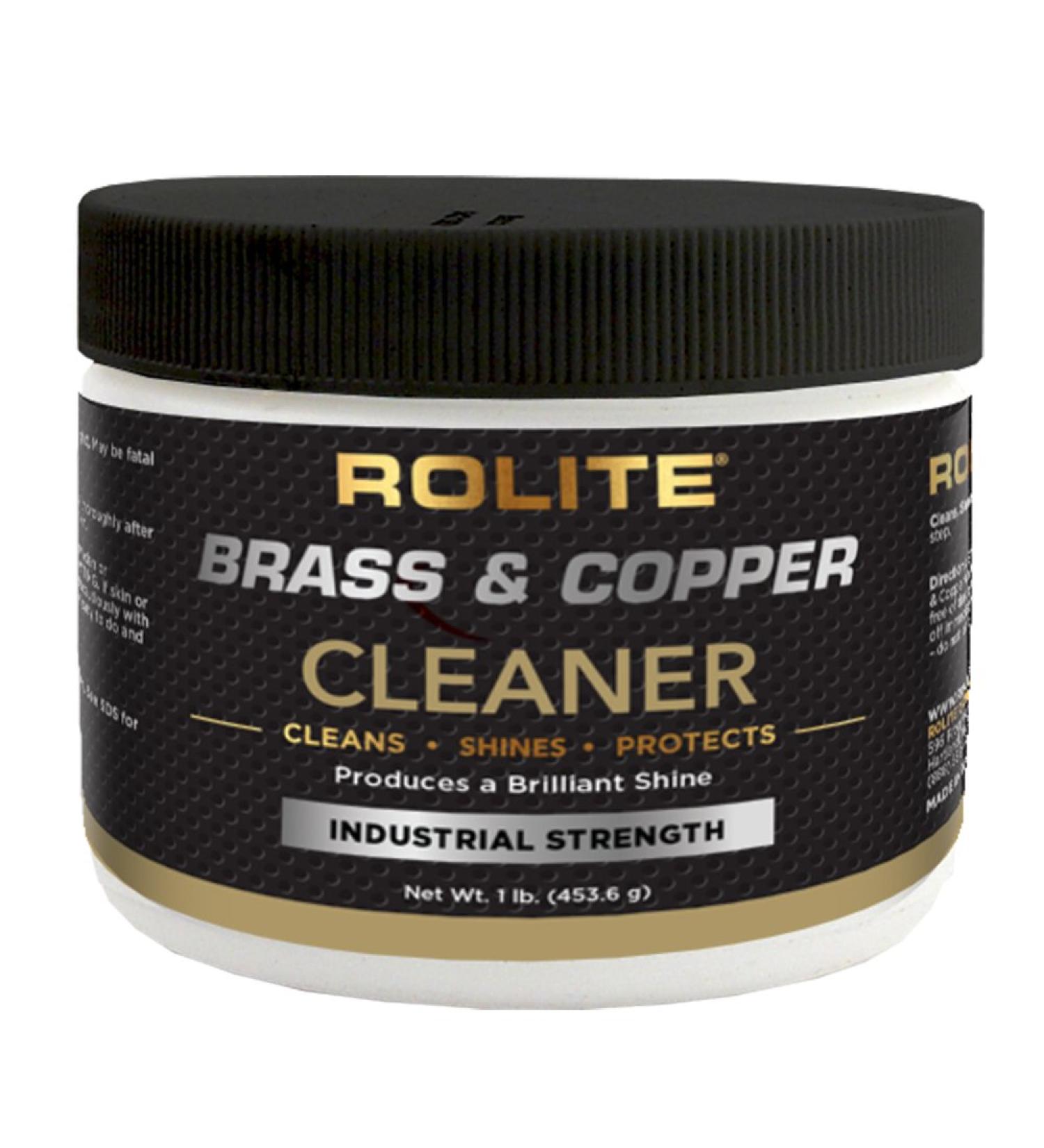 Rolite RBCC1 Brass & Copper Cleaner - Instant Tarnish Removal | 1 lb - Best International Shipping for Quality Care - Buy Online on SooperMarket.com