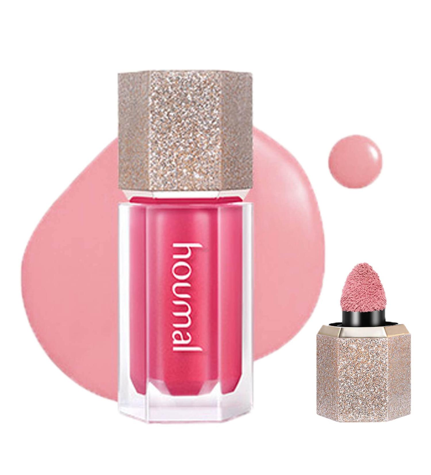 Paminify Soft Cream Liquid Blush - Lightweight & Blendable Dewy Blush Stick | Cruelty-free Smokey Pink Shade - Buy Online on SooperMarket.com