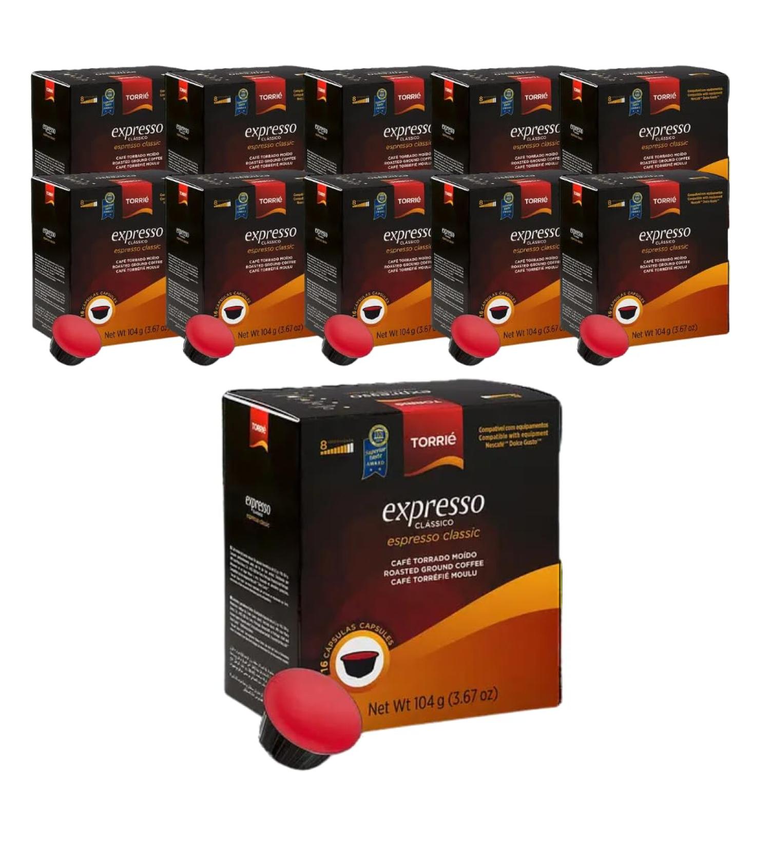 Espresso Expresso Dolce Gusto Compatible 160 Pack - by Torri Coffee Capsules Pods Variety Blend Mix Box of 160 - Buy Online on SooperMarket.com