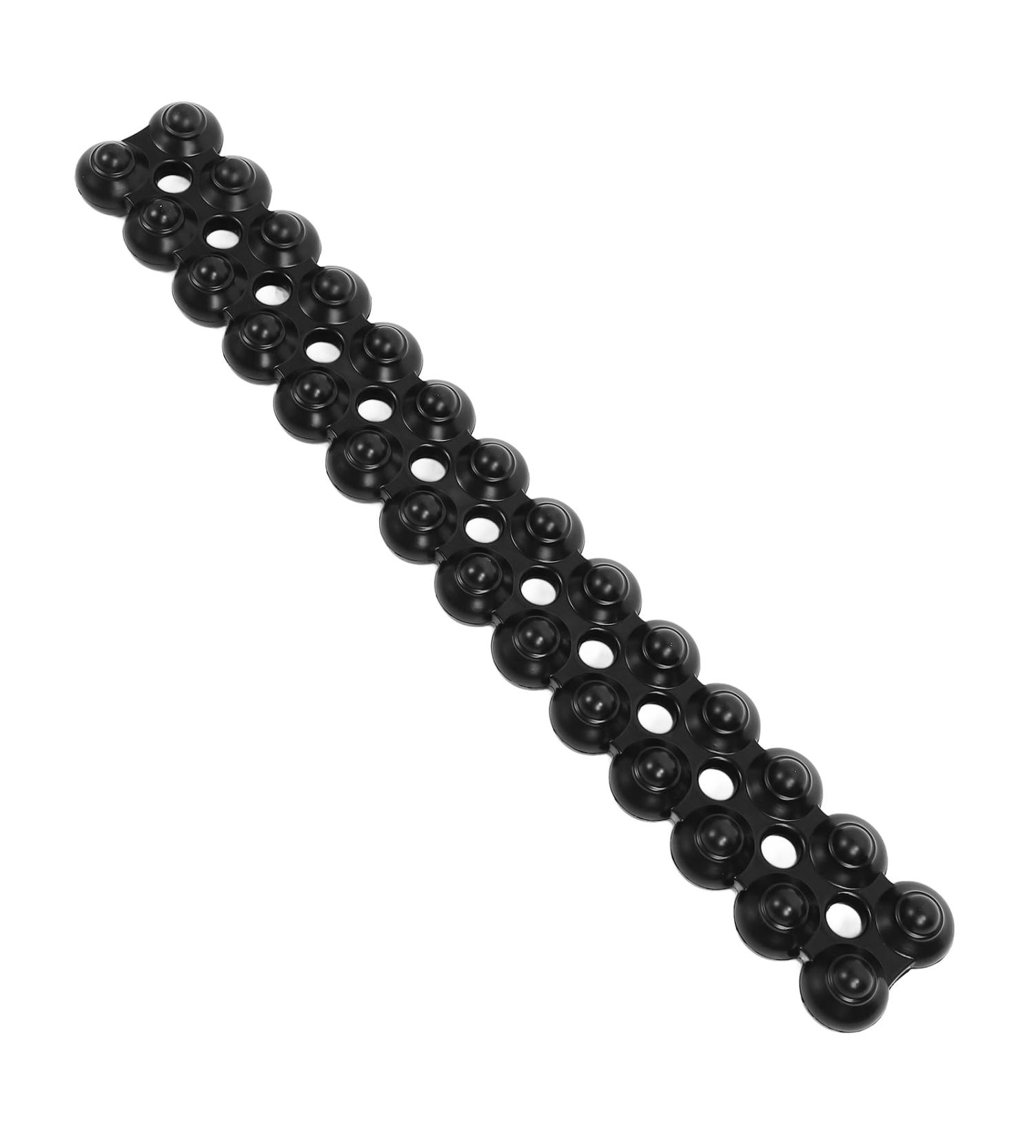 Pilates Back Stretcher Relax Device Massager Black Flexible for Caterpillar Muscle Back Braces - Buy Online on SooperMarket.com