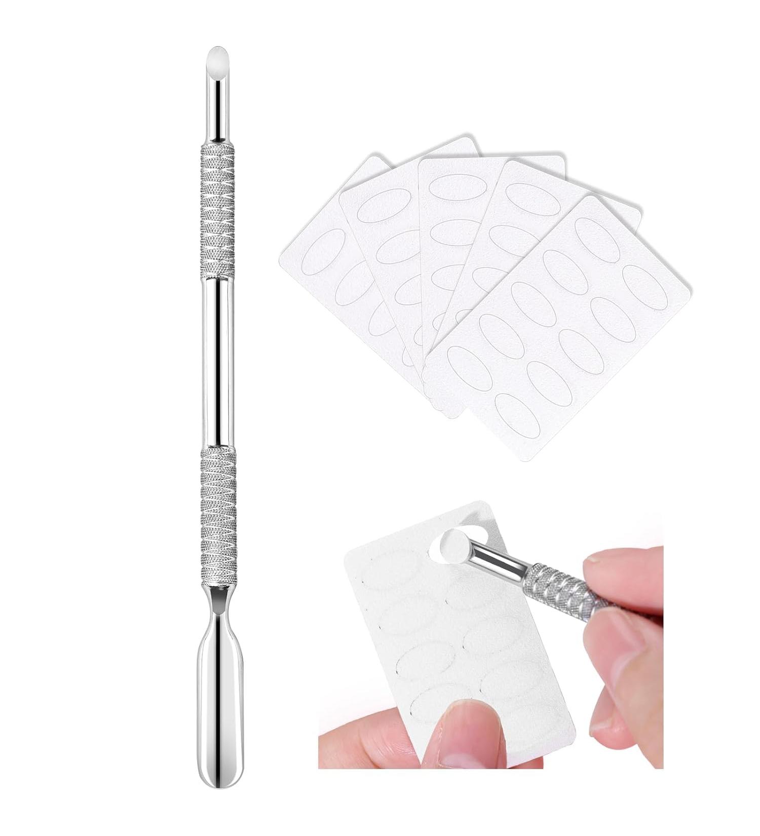 Makartt Nail Shaver Spatula Set - Stainless Steel Nail Push Pusher for Manicure & Artificial Nail Removal - Buy Online on SooperMarket.com