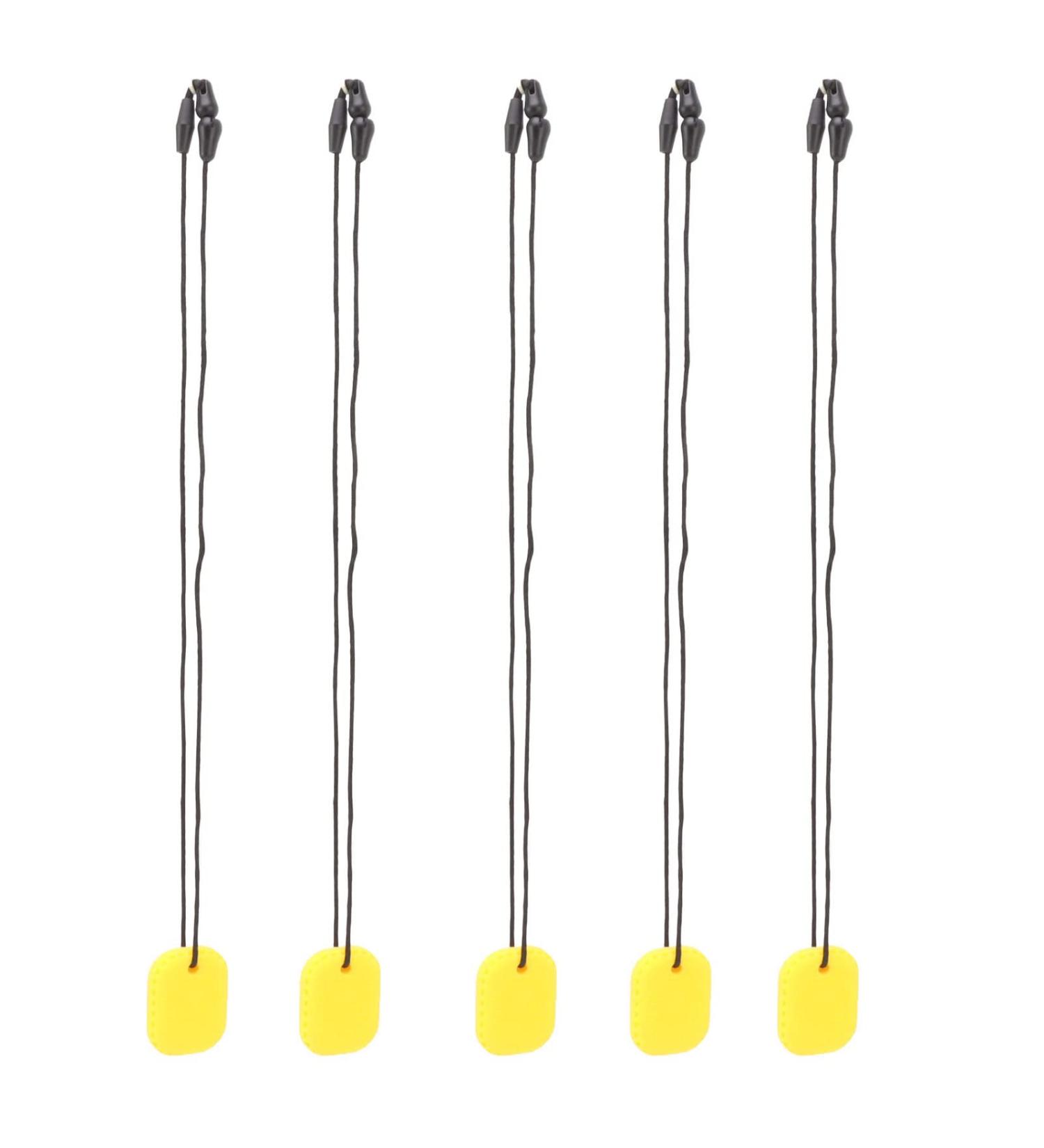 5Pcs Chew Necklaces for Kids | Chewable Necklaces for Sensory Relief & Children s Illnesses | Safe & Stylish Pendant - Buy Online on SooperMarket.com