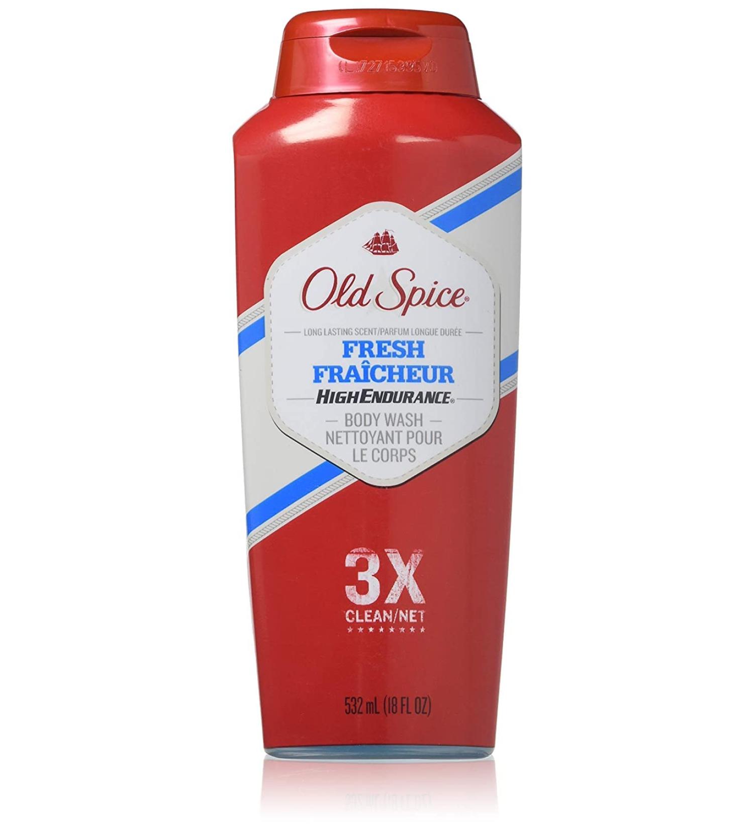 Old Spice High Endurance Body Wash Fresh 18 oz (Pack of 4) - Buy Online on SooperMarket.com