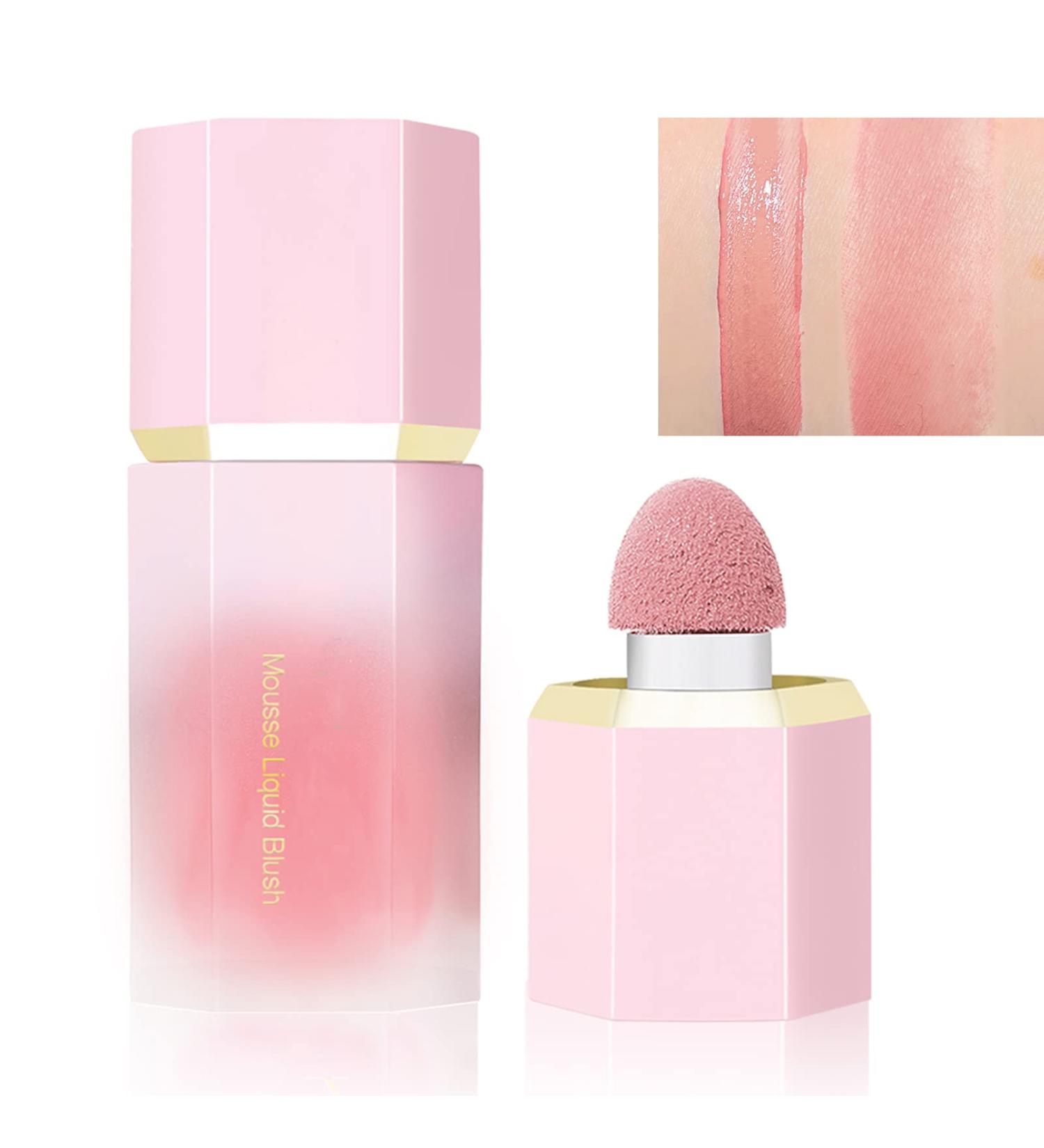 HERBENJOY Cream Blush for Cheeks - Skin Tint Liquid Blush, Lightweight & Smudge Proof - Dewy Finish, Ideal for Mature Skin - #MYSTERY 1 ml (Pack of 1) - Buy Online on SooperMarket.com