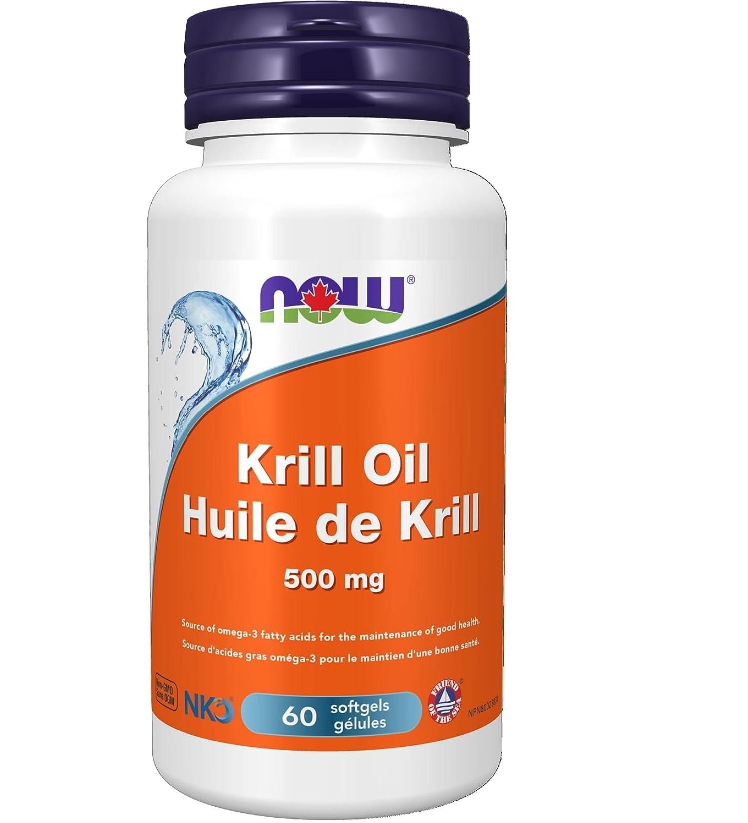 Now Neptune Krill Oil 500mg 60 Softgels - Buy Online on SooperMarket.com