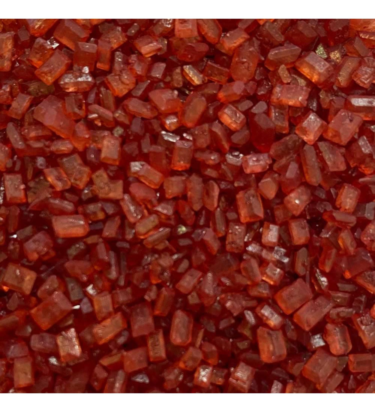 DecorSugar Dark Red - Mini Pouch - 30g | Versatile Translucent Sugar for Cakes & Bakes - Buy Online on SooperMarket.com
