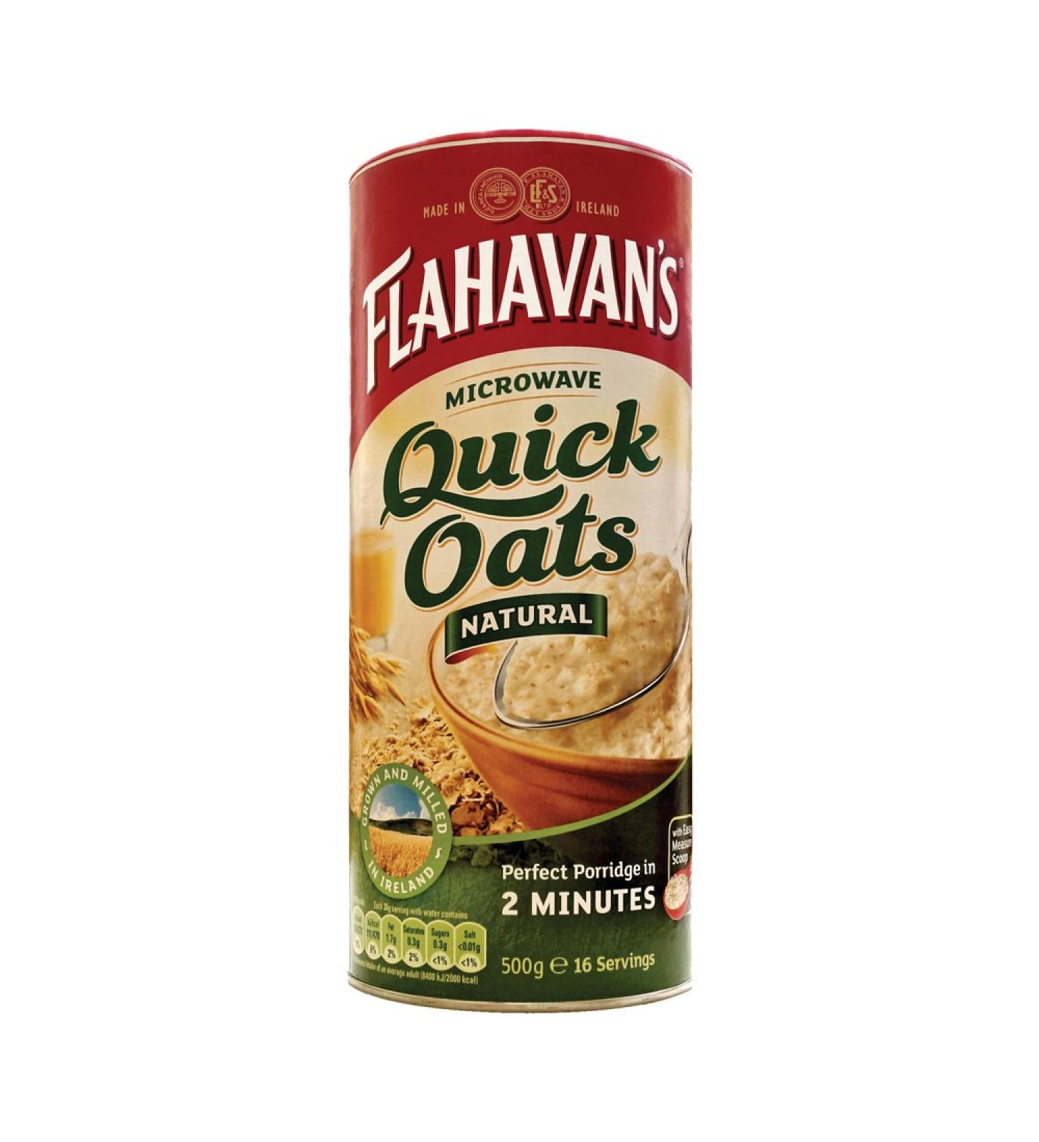 Flahavans Micro Quick Oats Drum