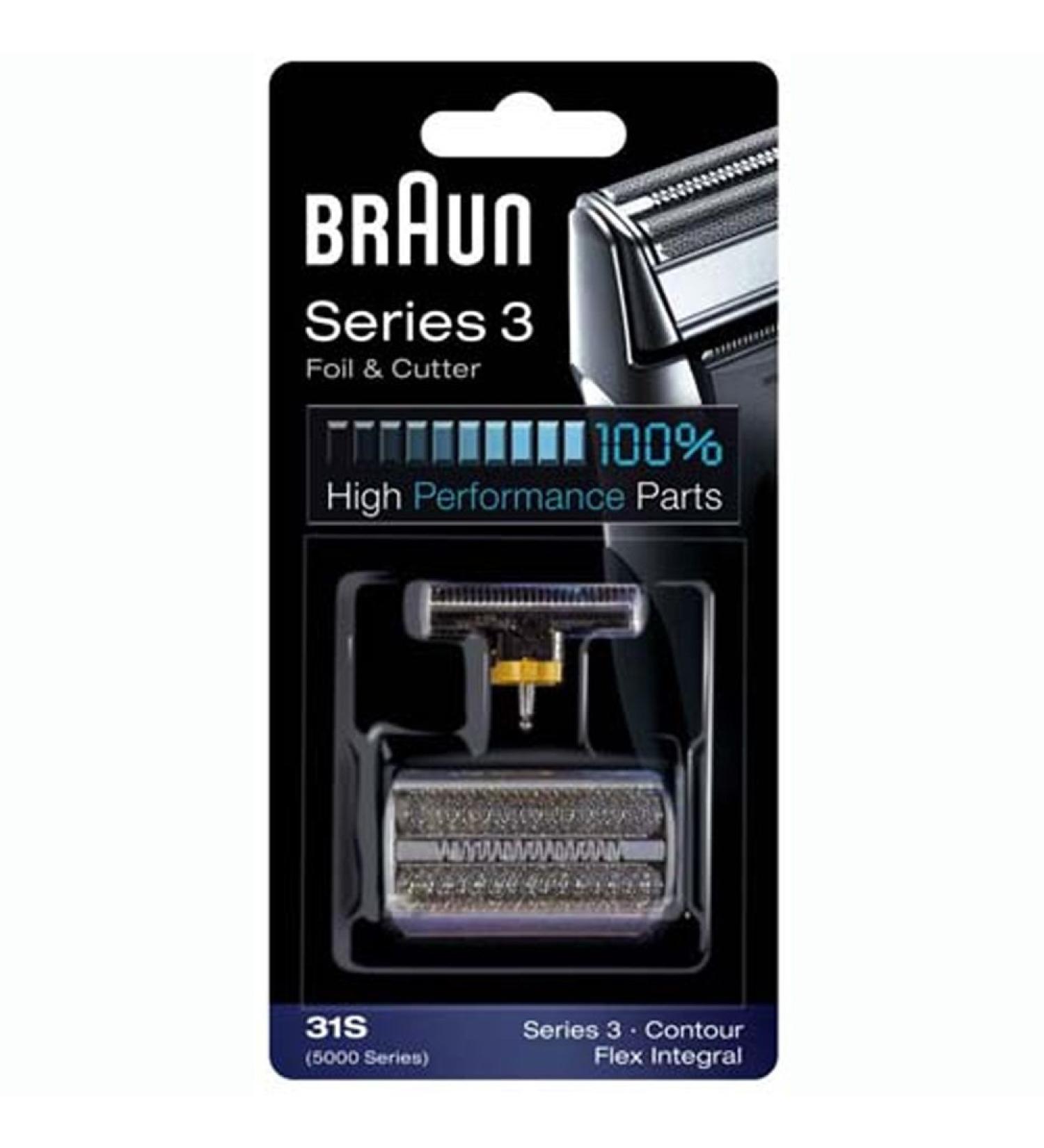 Buy Braun 574378 Combo Pack 31S / 5000 Series (Silver) International Shipping Available - Buy Online on SooperMarket.com