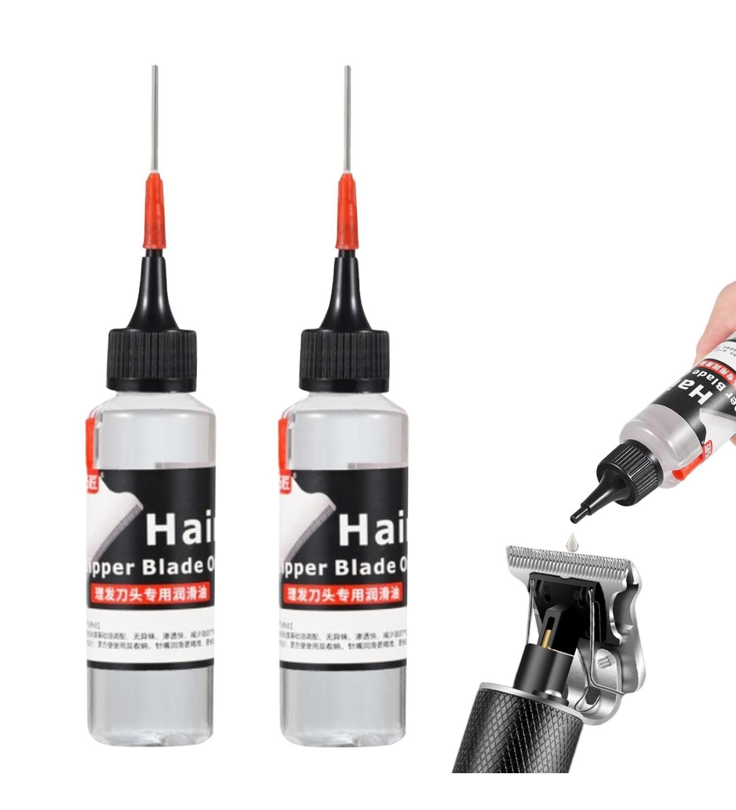 2PCS Hair Clipper Oil 60 ml Premium Clipper Oil for Hair Trimmers Hair Clippers Shaver Trimmers Hairdressing & Beard Trimmer Lubricating Oils Care for Your Hair Trimmer 60ml X 2pcs - Buy Online on SooperMarket.com