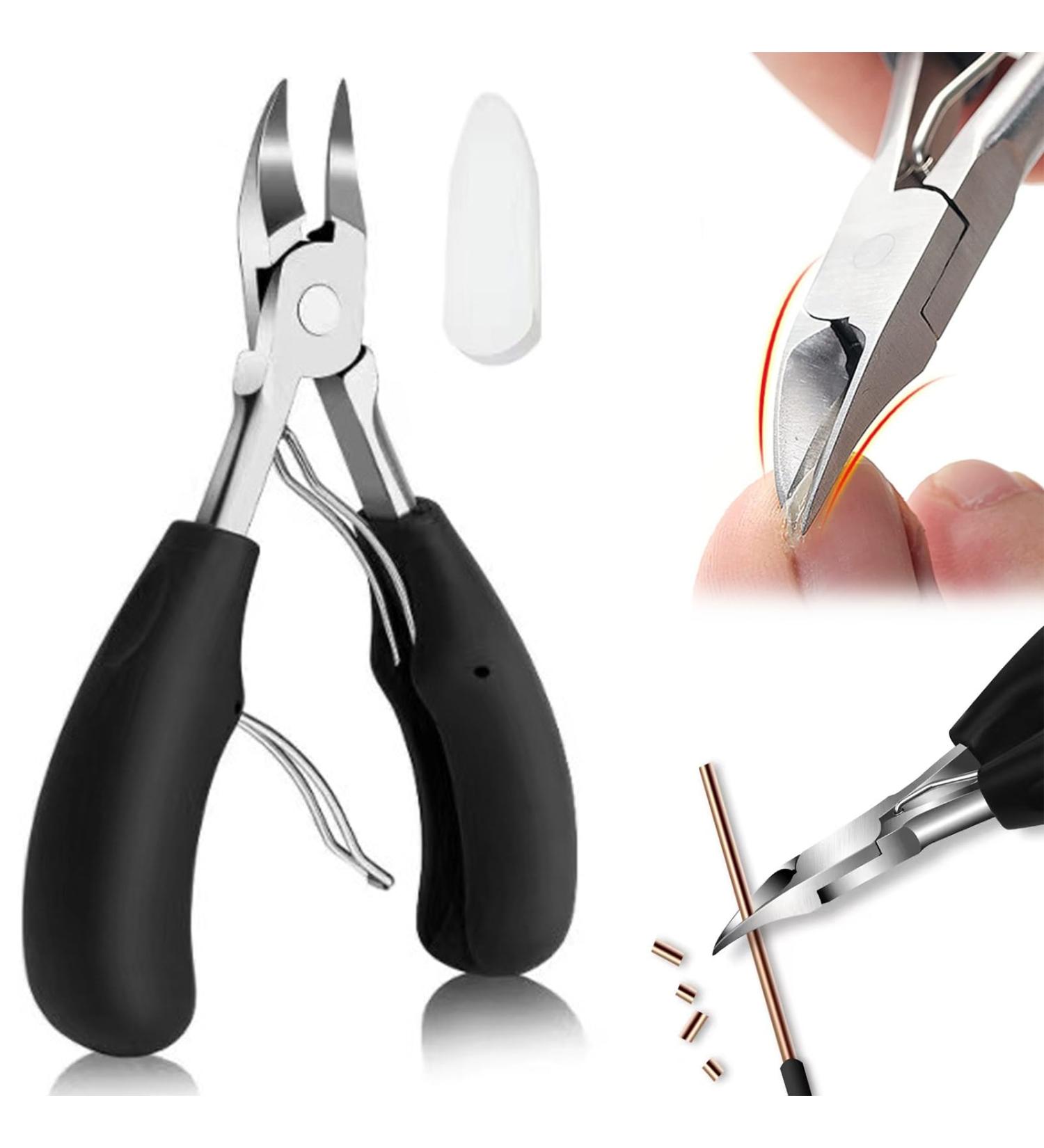 Precision Stainless Steel Foot Nail Knipper & Scissors for Ingrown Toenails - Professional Pedicure Tool & Gift - Buy Online on SooperMarket.com