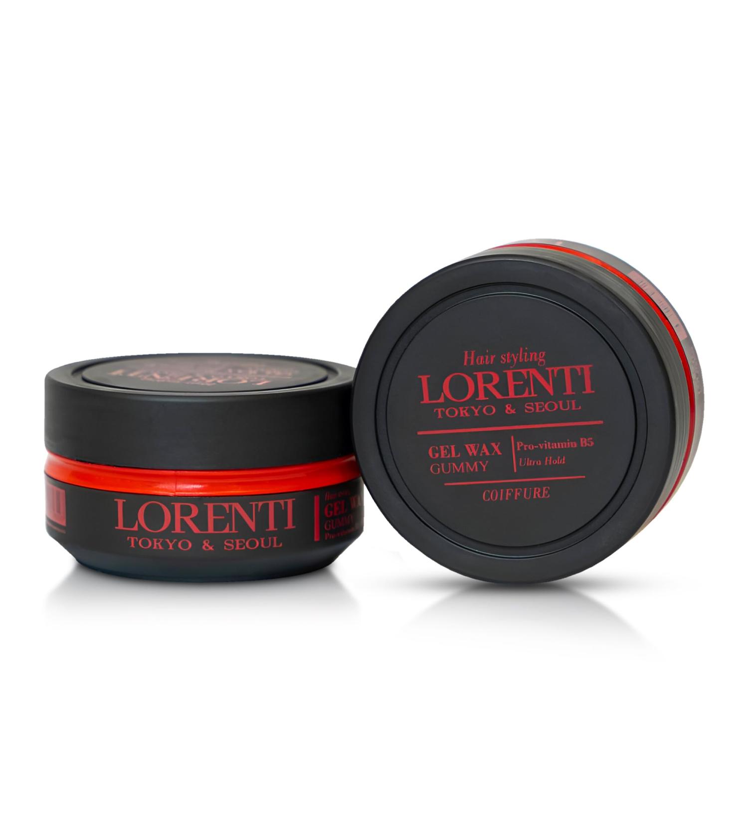 Lorenti Men Hair Styling Wax - Pro-Vitamin B5 Gummy & Ultra Hold - 150ml (5.07oz) - Best International Shipping - Buy Online on SooperMarket.com