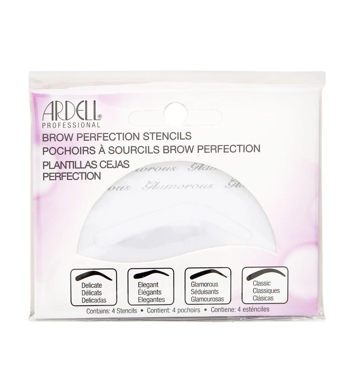 Ardell Brow Perfection Stencils - Set of 4 Stencils - Buy Online on SooperMarket.com