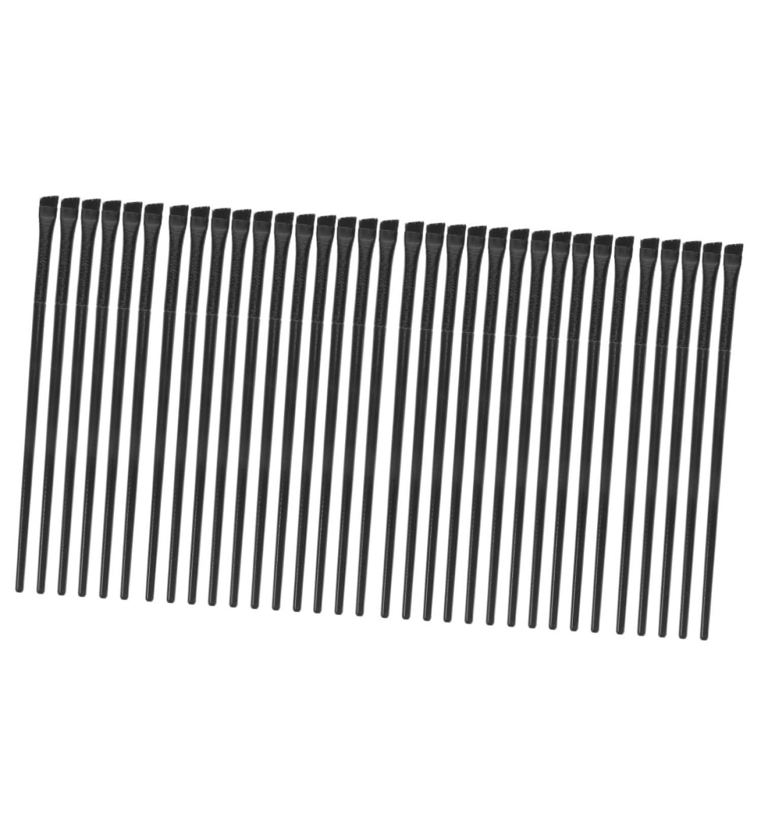 Baluue 36 Pcs Eyeliner Brush Eye Shadow Brush Women Eyeliner Brush Brow Brushes for Eyebrows Black  - Buy Online on SooperMarket.com