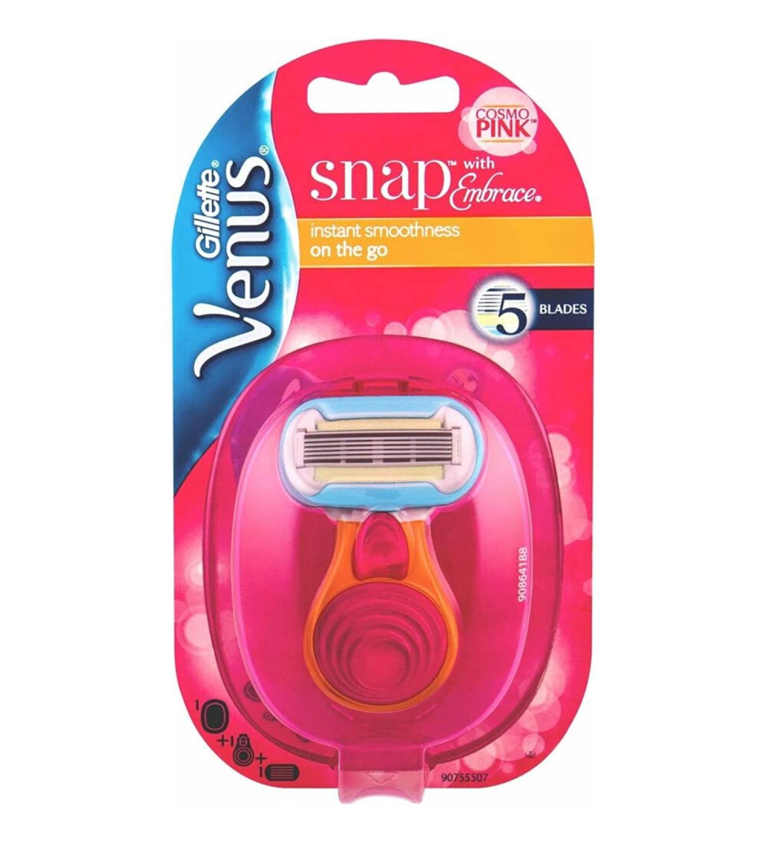 Venus Snap with Extra Smooth Women's Razor for On the Go - Buy Online on SooperMarket.com
