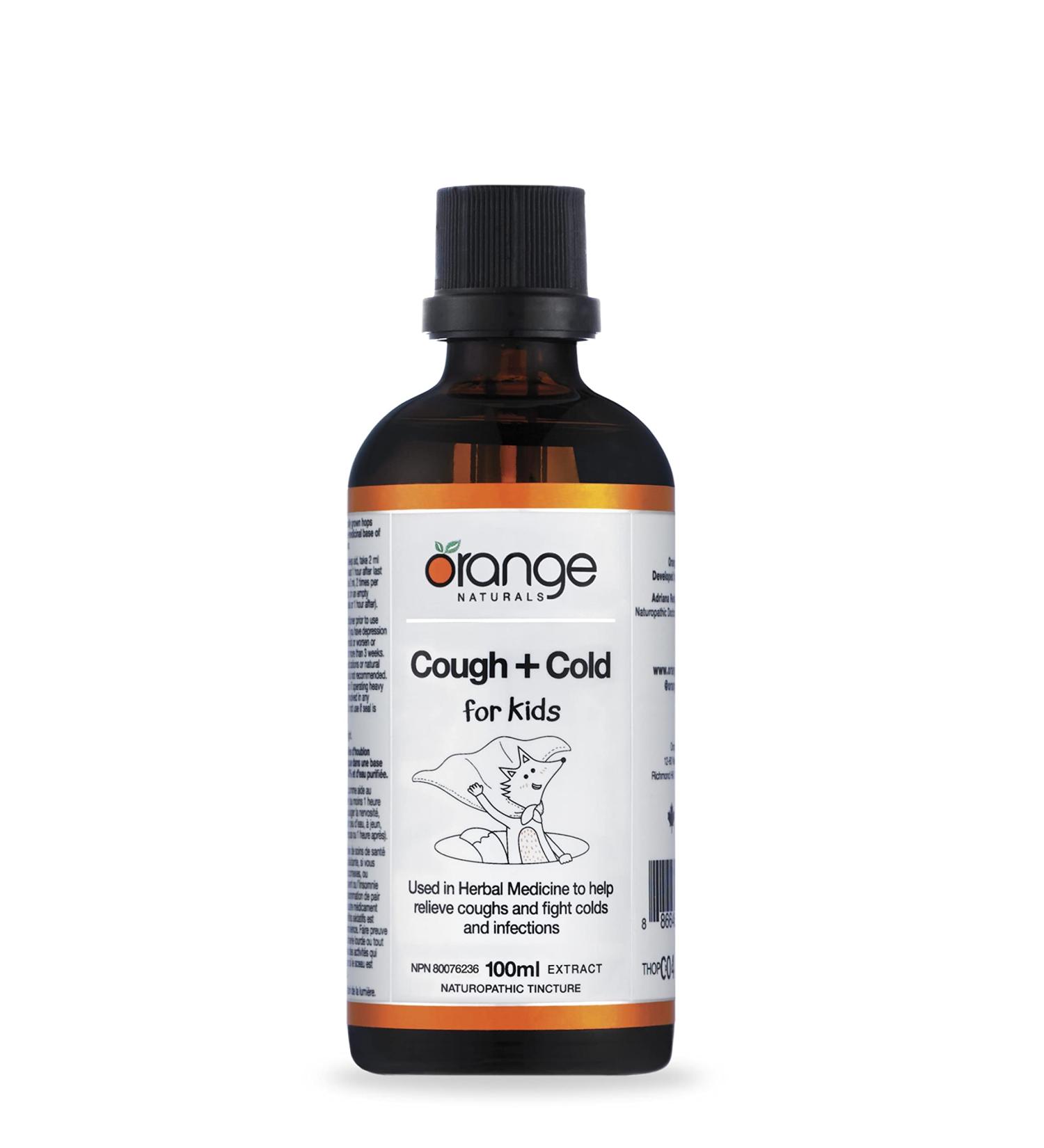 Orange Naturals - Cough+Cold (Kids) Tincture - Buy Online on SooperMarket.com