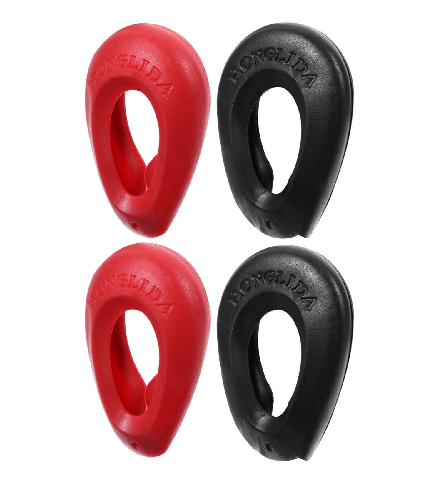 KALLORY Silicone Ear Protector Earmuffs - 2 Pairs for Salon & Bathing | 8X5.5cm Random Color - Buy Online on SooperMarket.com