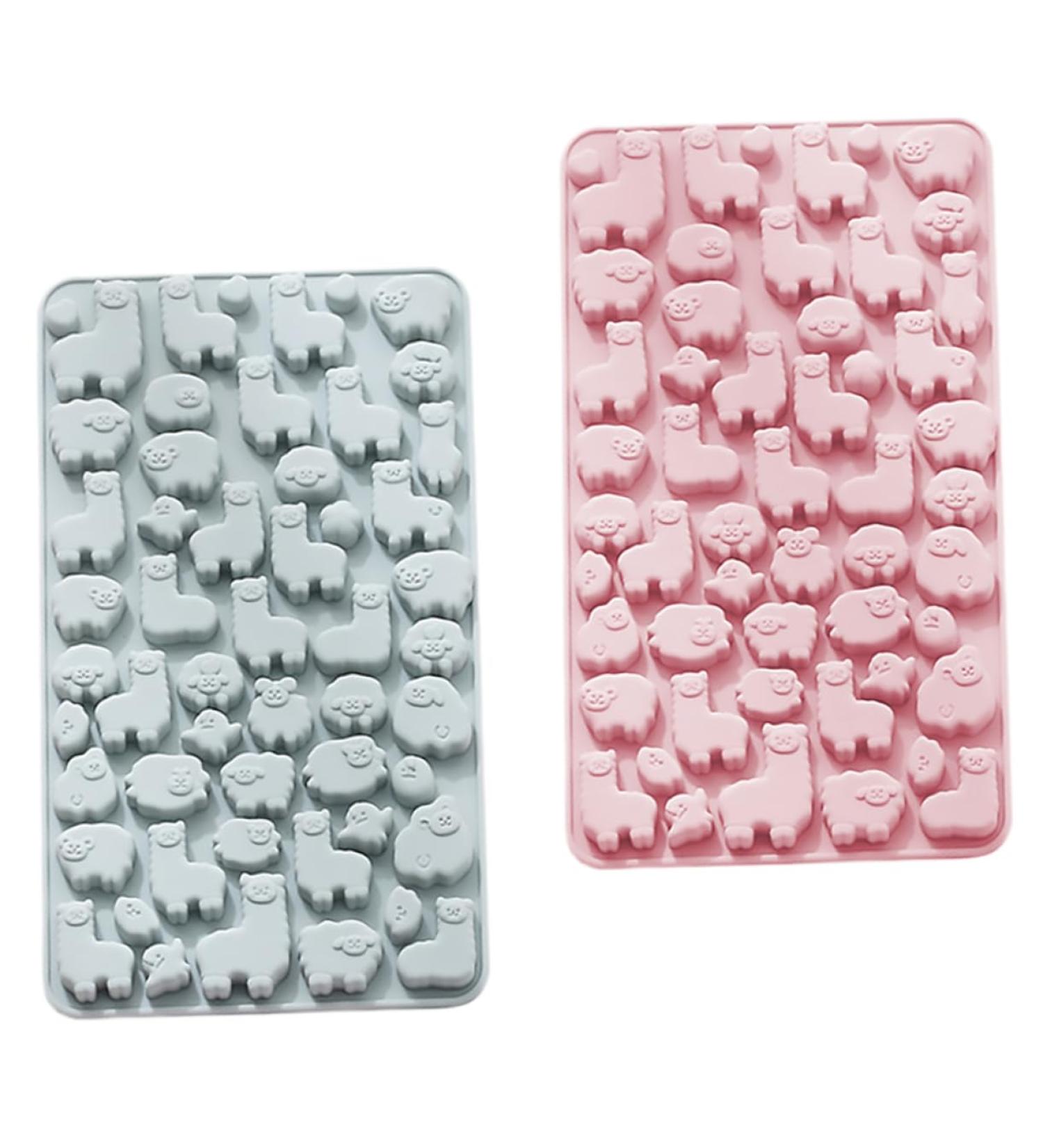 IMIKEYA 4 Pcs Chocolate Silicone Mold Soap Baking Pan Silicone Molds Alpaca Candy Muffin Wax Melt Silicone Mould DIY Baking Mold Alpaca-Shape Mold Alpaca Mold Candle Silica Gel Fruit Jelly 23.2X12.9X1.1CMx2pcs Random Colorx2pcs - Buy Online on SooperMarket.com