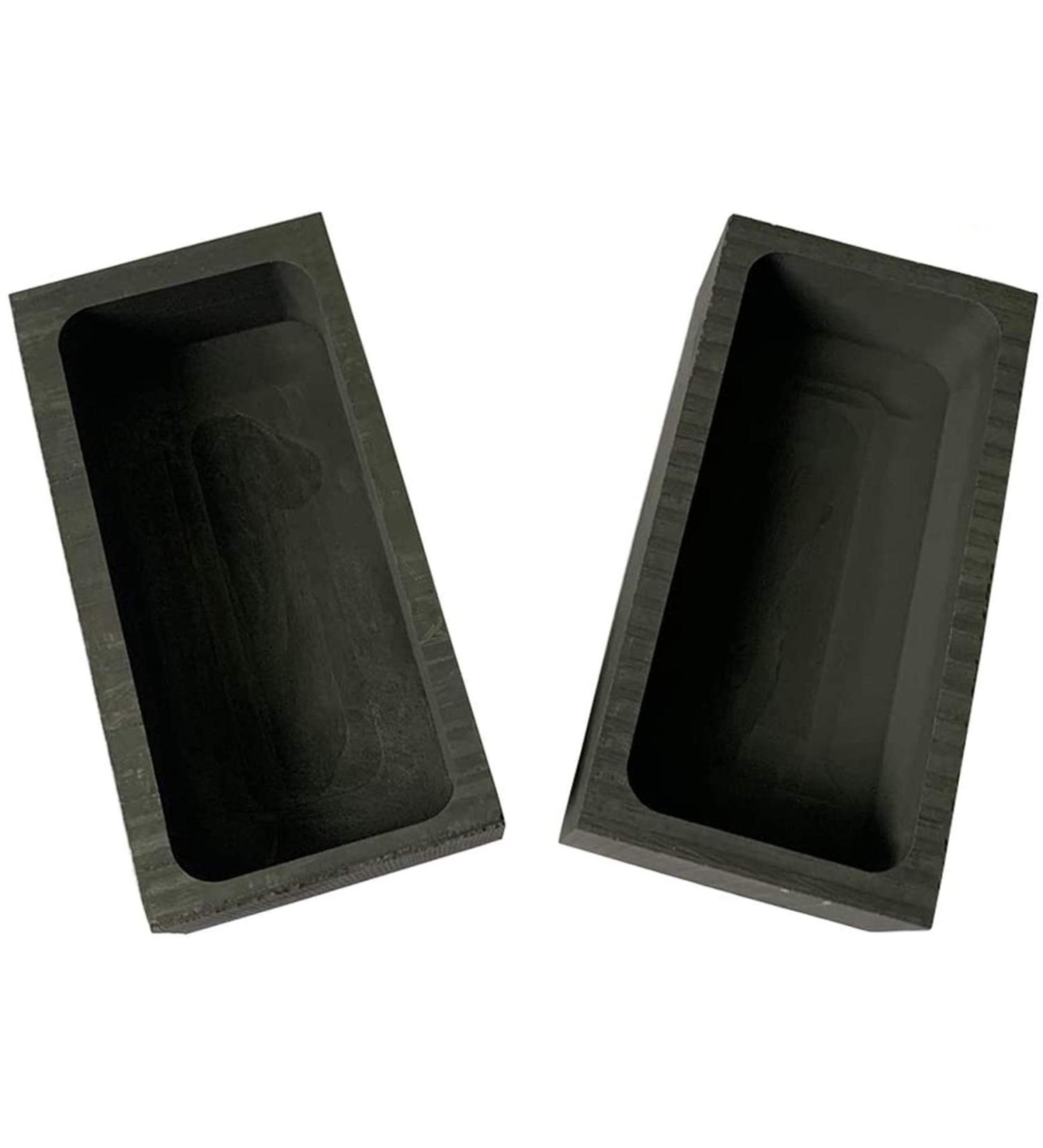 1kg Graphite Ingot for Silver Gold Casting Mold - 2 Pack | Crucible Melting Casting Refining - Buy Online on SooperMarket.com
