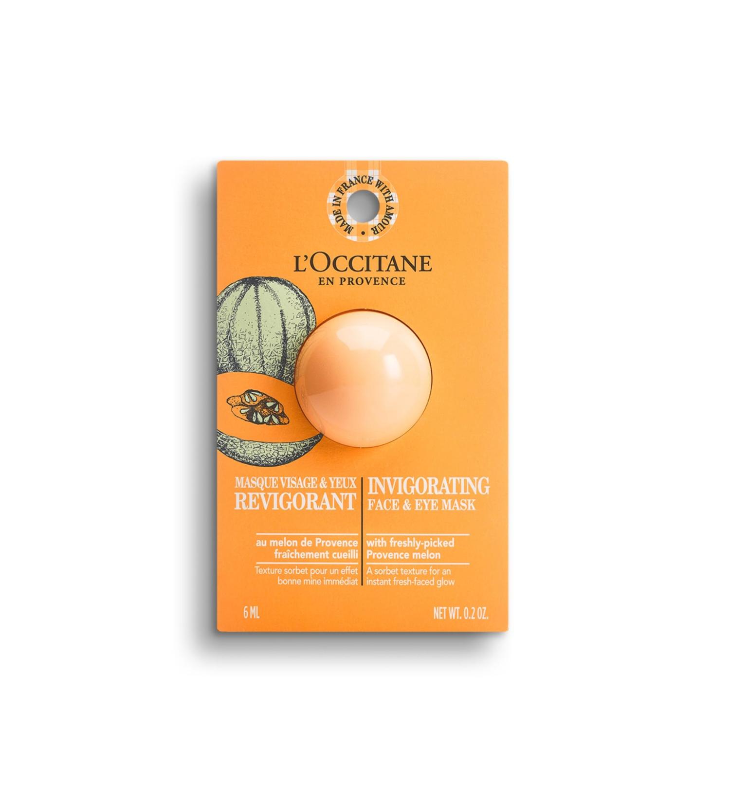 L'OCCITANE 3 in 1 Revitalizing Mask 6ml | Anti-Oxidant and Vitamin C Mask For All Skin Types | Revived and Glowing Skin - Buy Online on SooperMarket.com