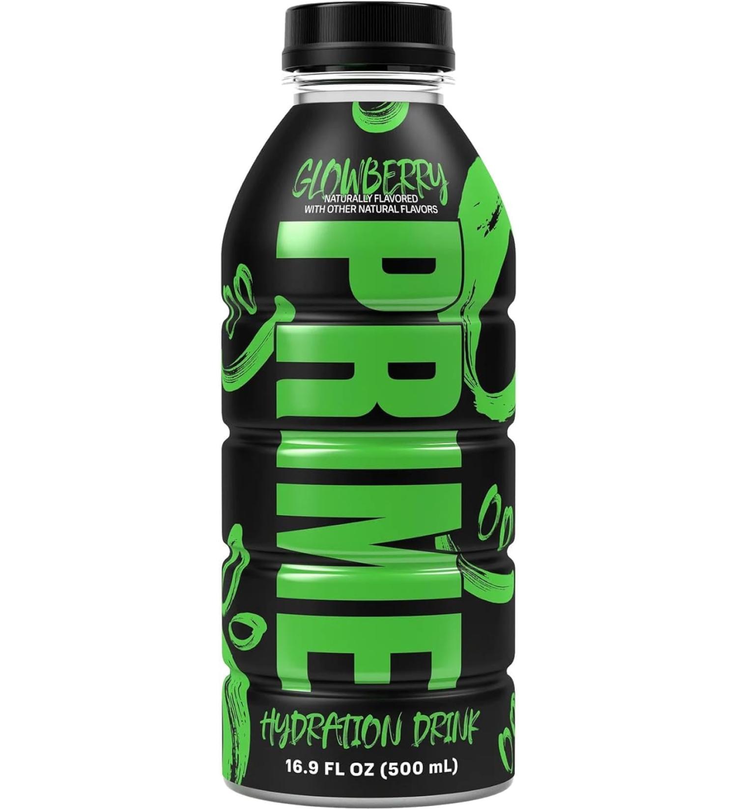 Prime Hydration USA Glowberry Drink Glow in Dark With Free Anti Blemish Gel by Palmzen - Buy Online on SooperMarket.com