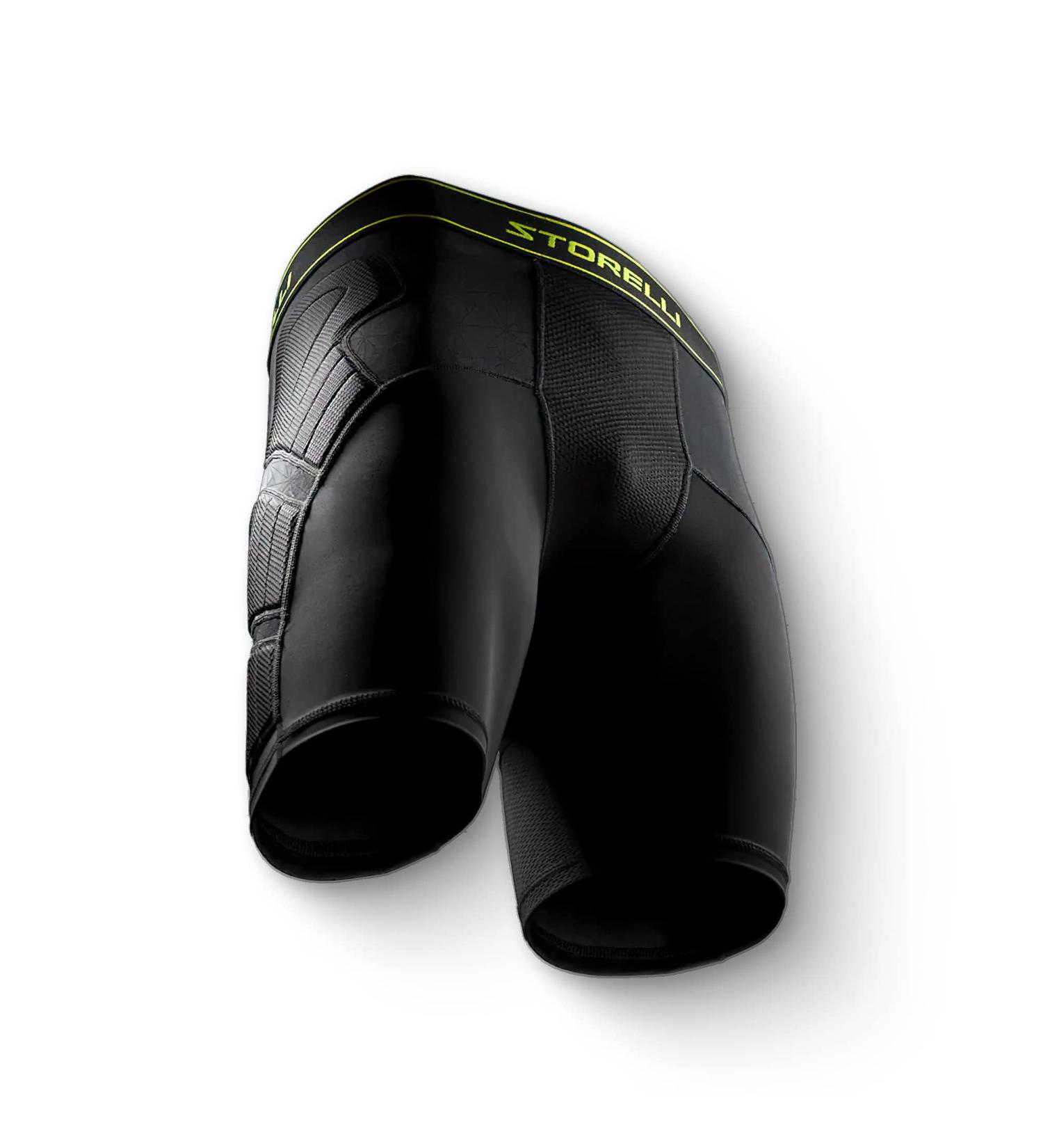 Storelli Unisex Bodyshield Impact Protection Crushed Shorts | Waded Soccer Compression Pants | Enhanced Lower Body Protection for Athletes - Buy Online on SooperMarket.com