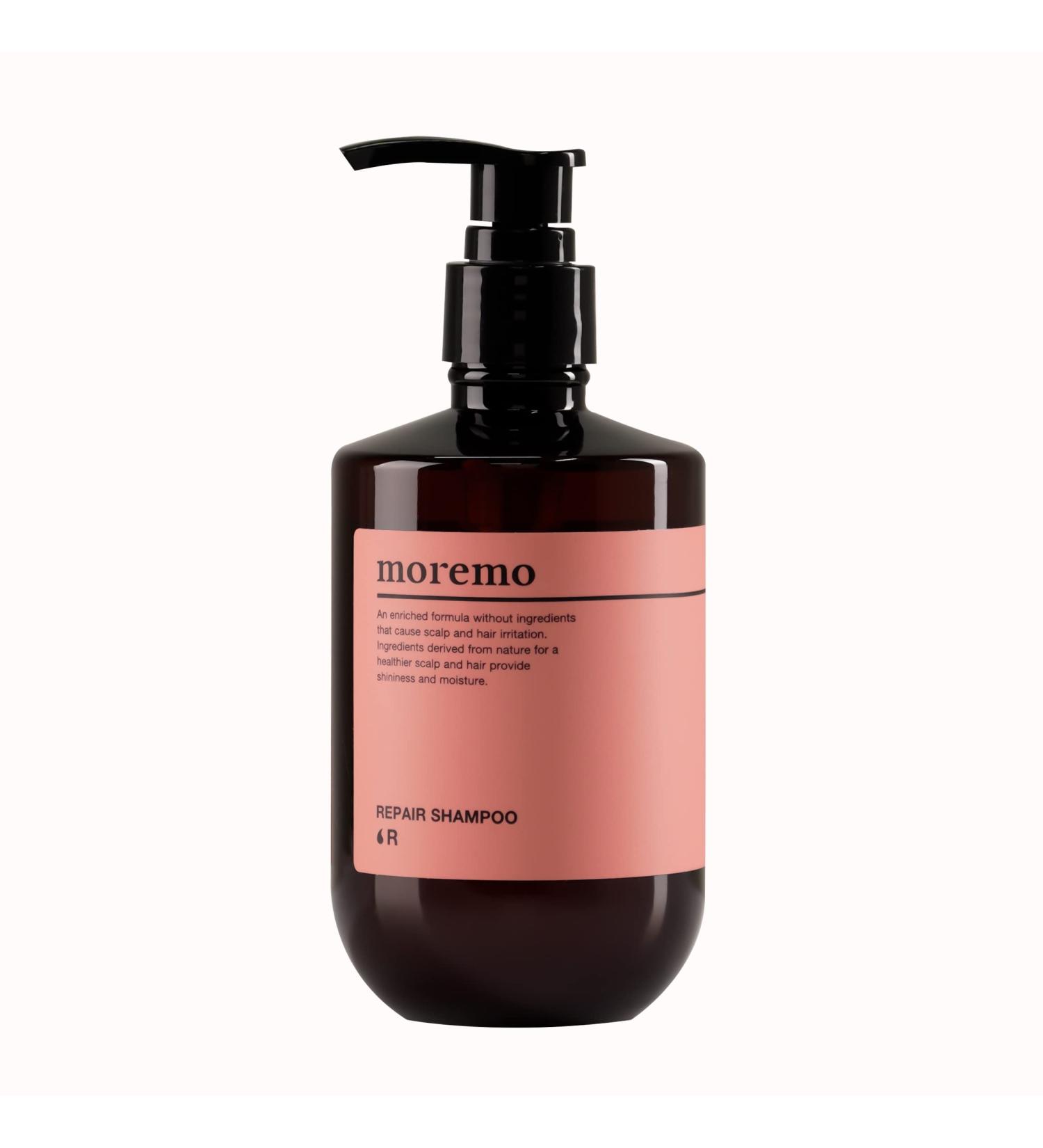 MOREMO Repair Shampoo R 300ml - Hypoallergenic Formula for Damaged Hair | International Shipping - Buy Online on SooperMarket.com