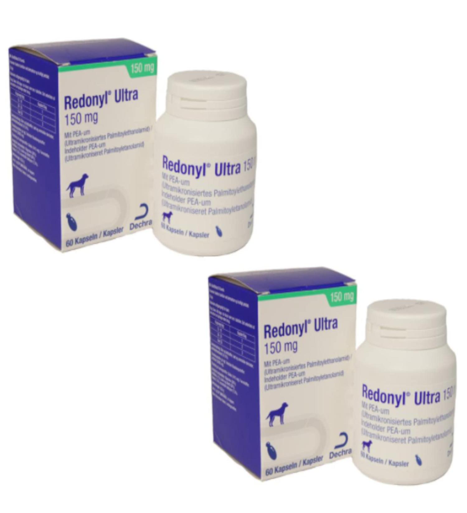 Dechra - Redonyl Ultra 150mg for dogs and cats - double pack - 2 x 60 capsules
