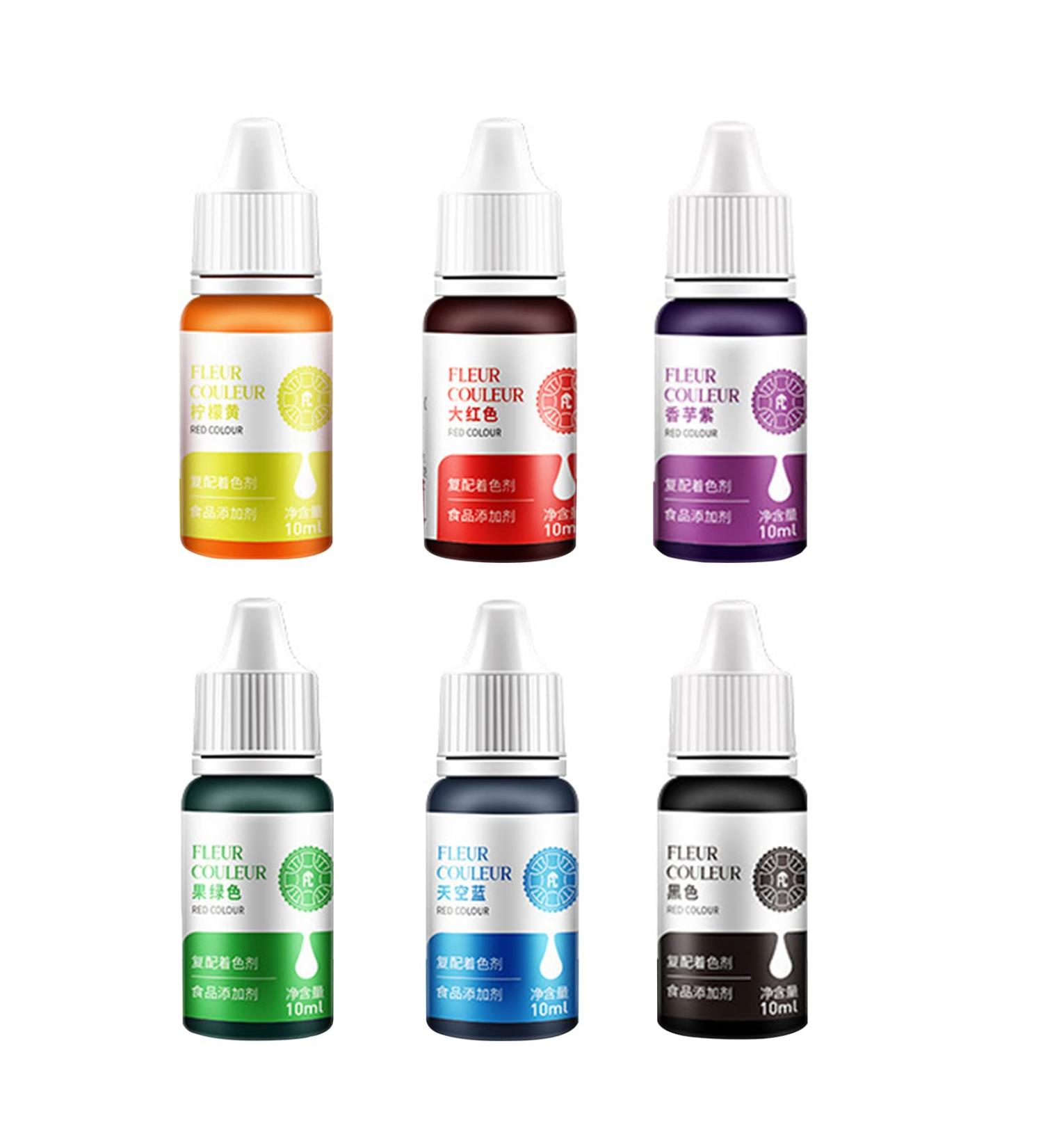 Baking Coloring Asukohu Food Coloring Baking Children Experiment Cake Cream Food Grade Pigment Dyeing Cake Dessert Decorating Accessories - Buy Online on SooperMarket.com