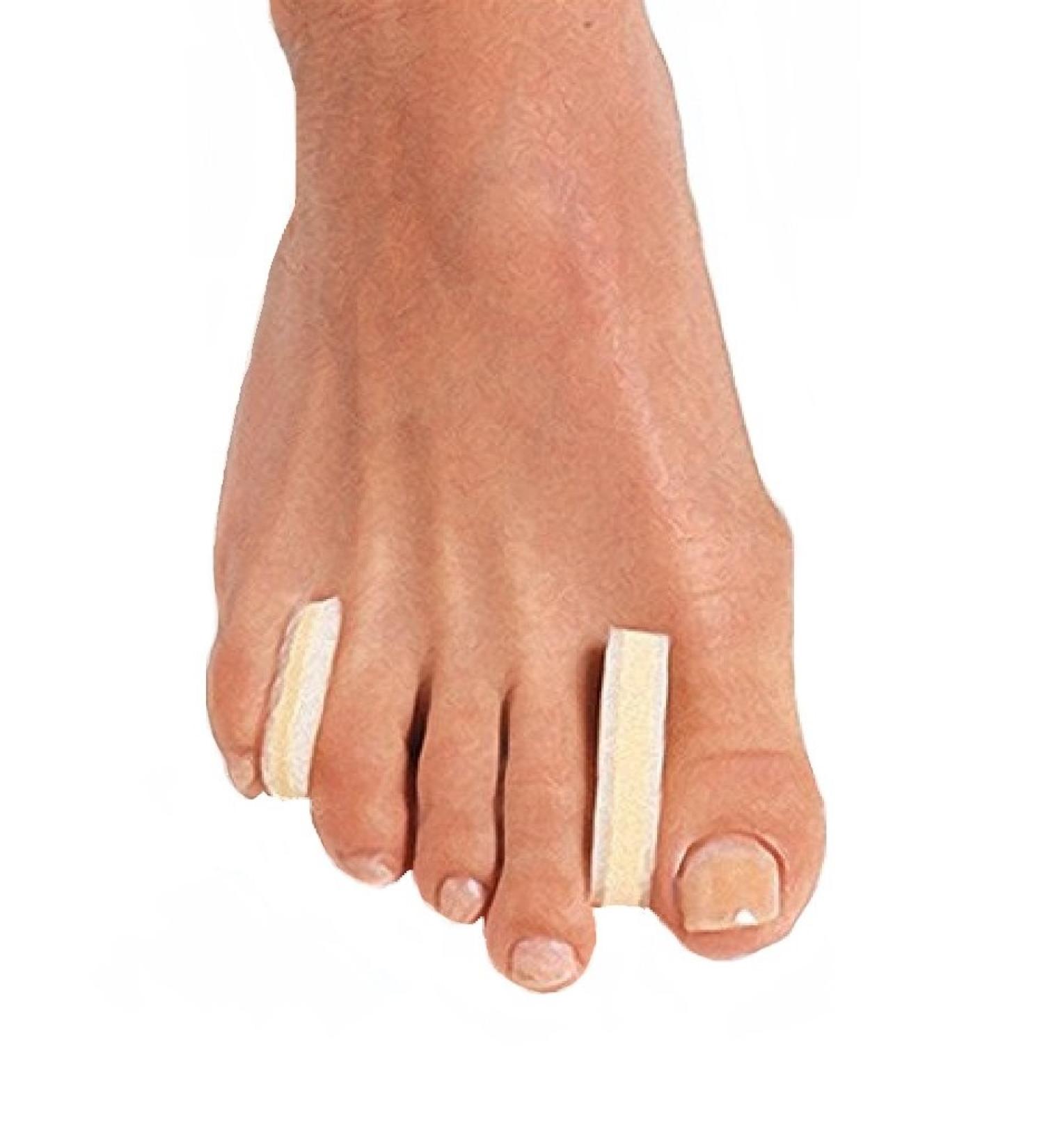 PediFix 3-Layer Toe Separators Large 12/Pack by PediFix
