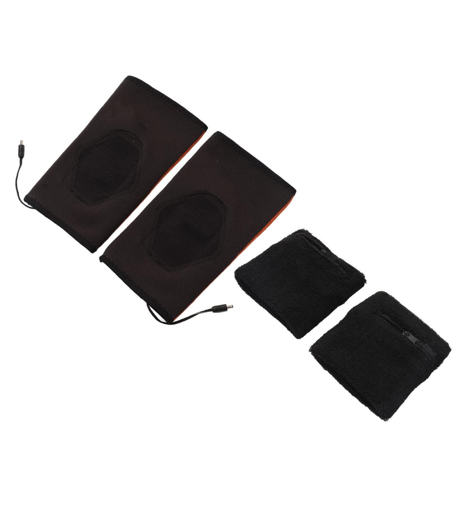 Weikeya Heated Elbow Bandage - Elastic & Breathable Cotton Polyester - 1 Pair for Fishing & Running - EU Plugs - Buy Online on SooperMarket.com