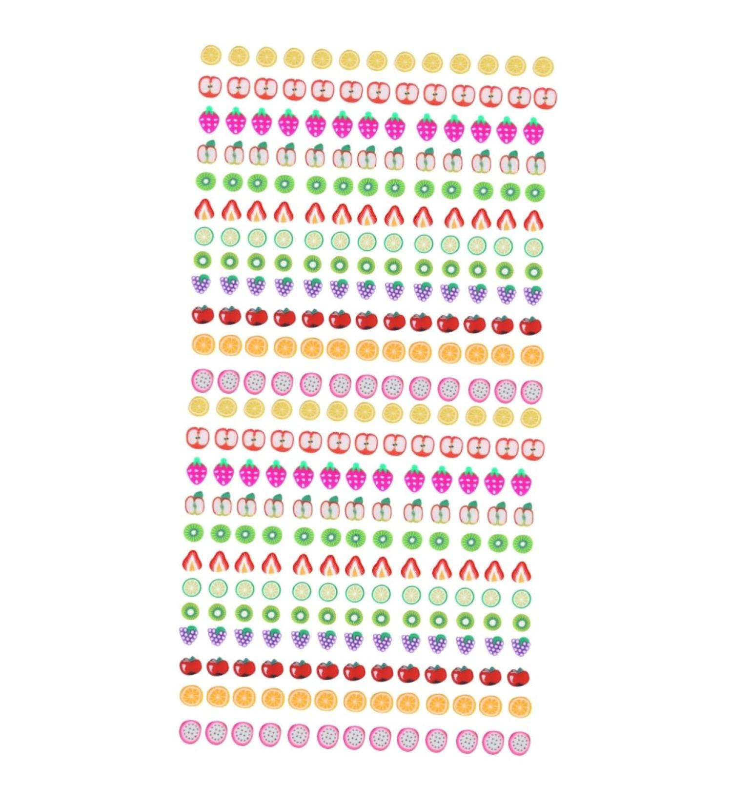 FRCOLOR 4800 Pcs 12 Fruit Sliced nail Art Accessories 3d Nail Charms Nail Diy Slices Nail Art Fruit Flatback Buttons Decor Nail Manicure Fruit Slices Nail Decals Flowers - Buy Online on SooperMarket.com
