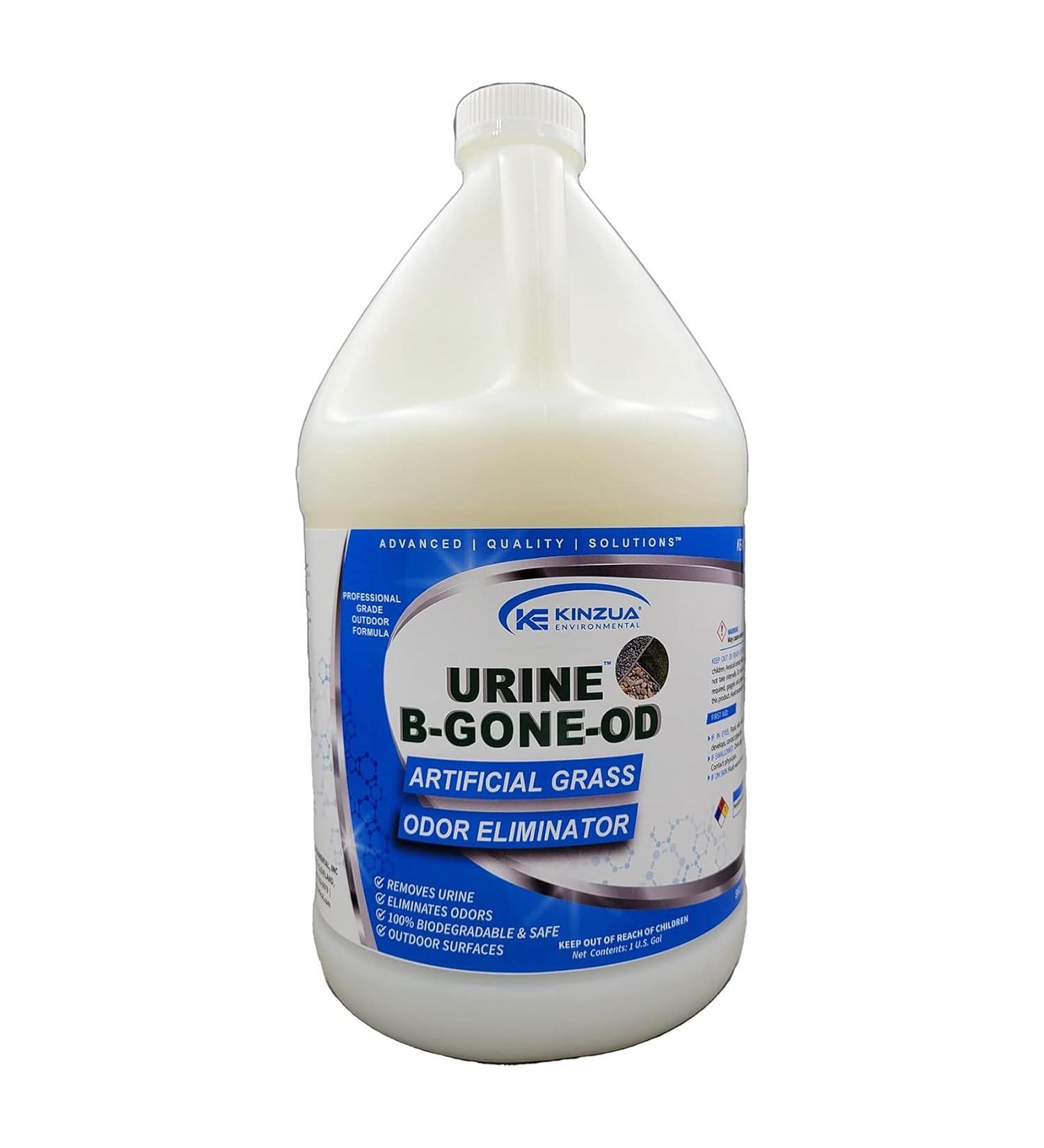 Urine B-Gone-OD: Professional Pet Urine Enzyme Cleaner & Odor Eliminator for Artificial Grass Concrete - 1 Gallon (128 Fl Oz) - International Shipping Available - Buy Online on SooperMarket.com