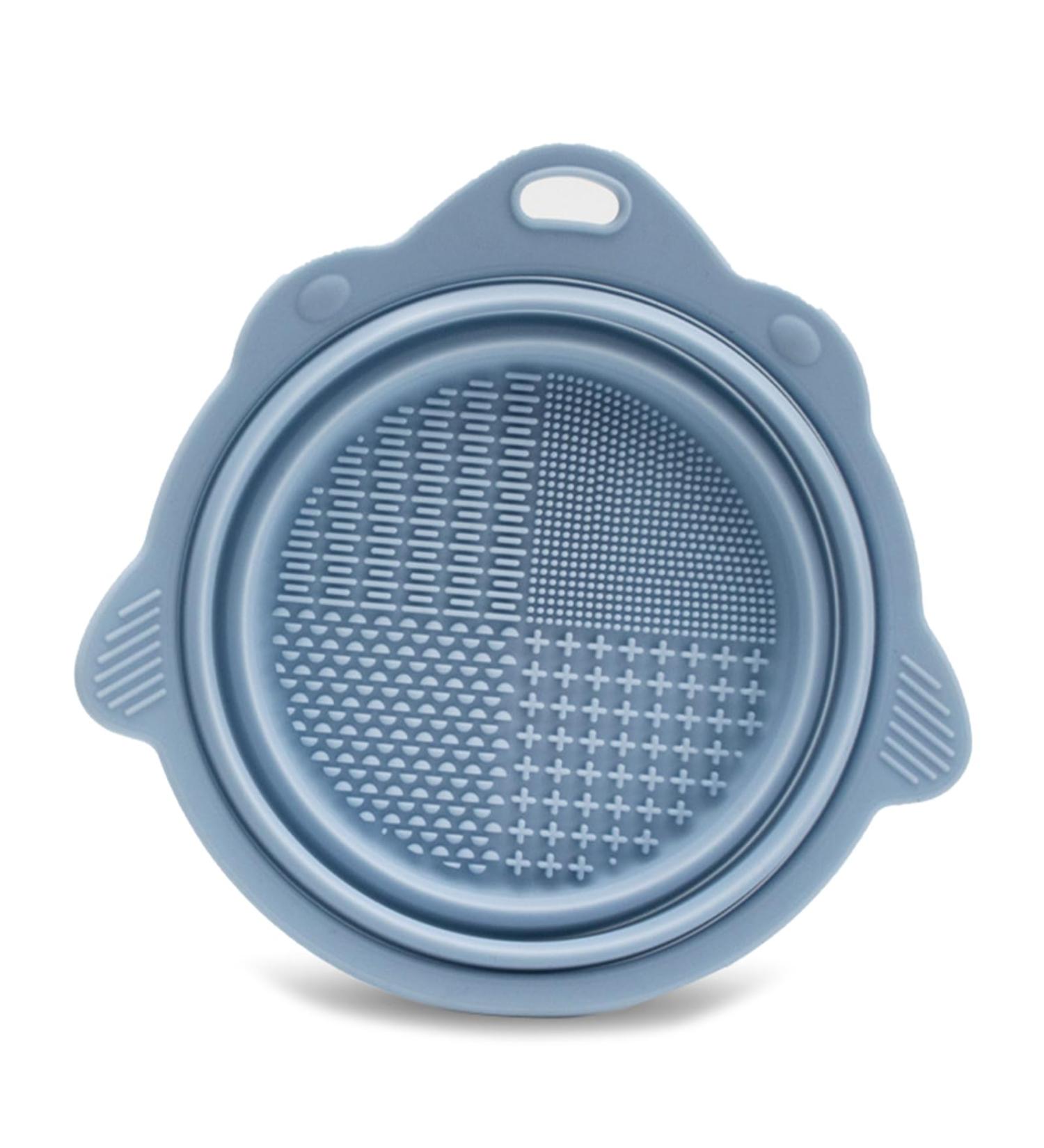 Gissroys Bowl Cleaner Brushes Makeup Silicone Foldable Portable Cleaning Tool for Brushes Powder Sponges Bowl Washing Brush Silicone Brush Makeup Cup Azul - Buy Online on SooperMarket.com