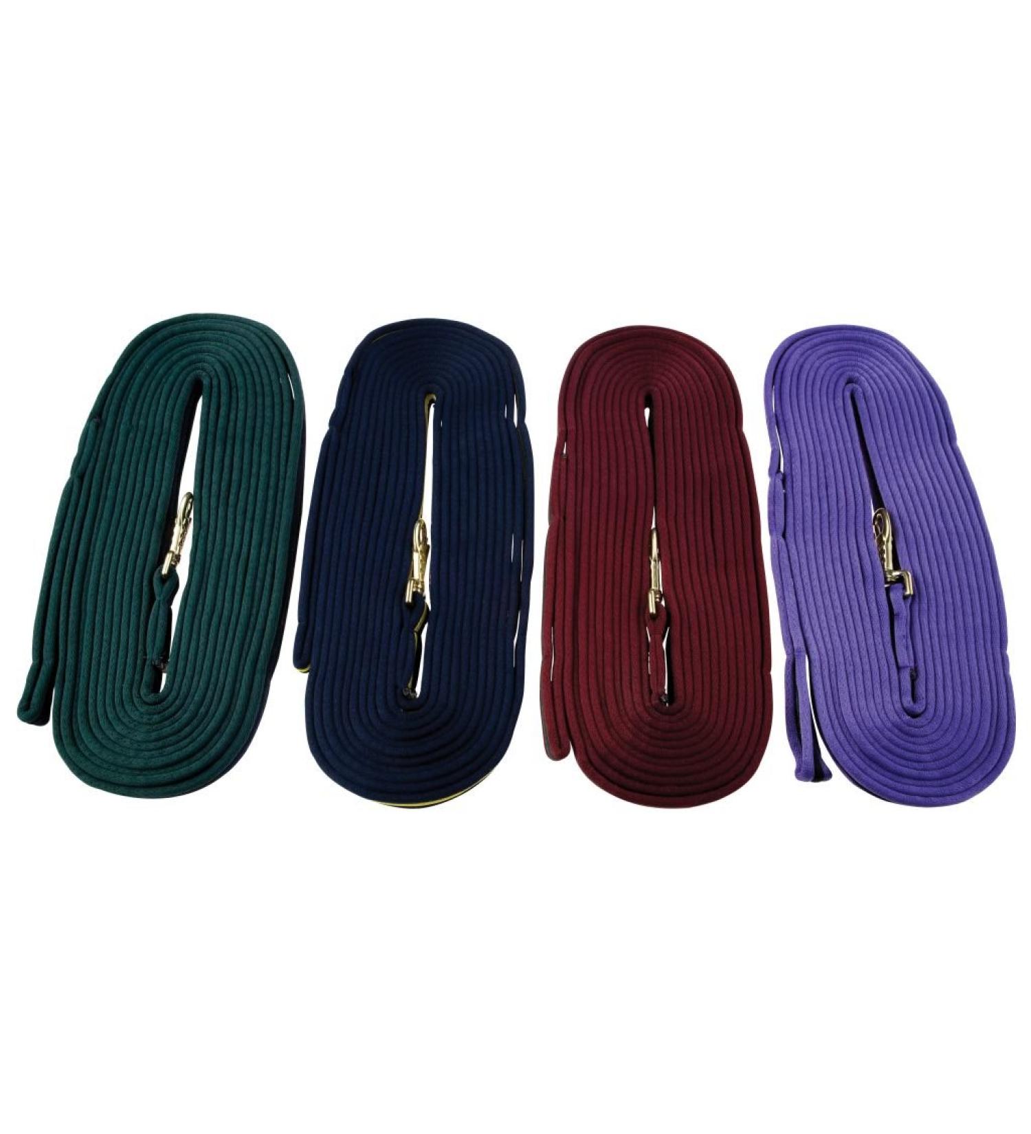 Kincade Padded Lunge LINE Burgundy/Hunter Green 26'