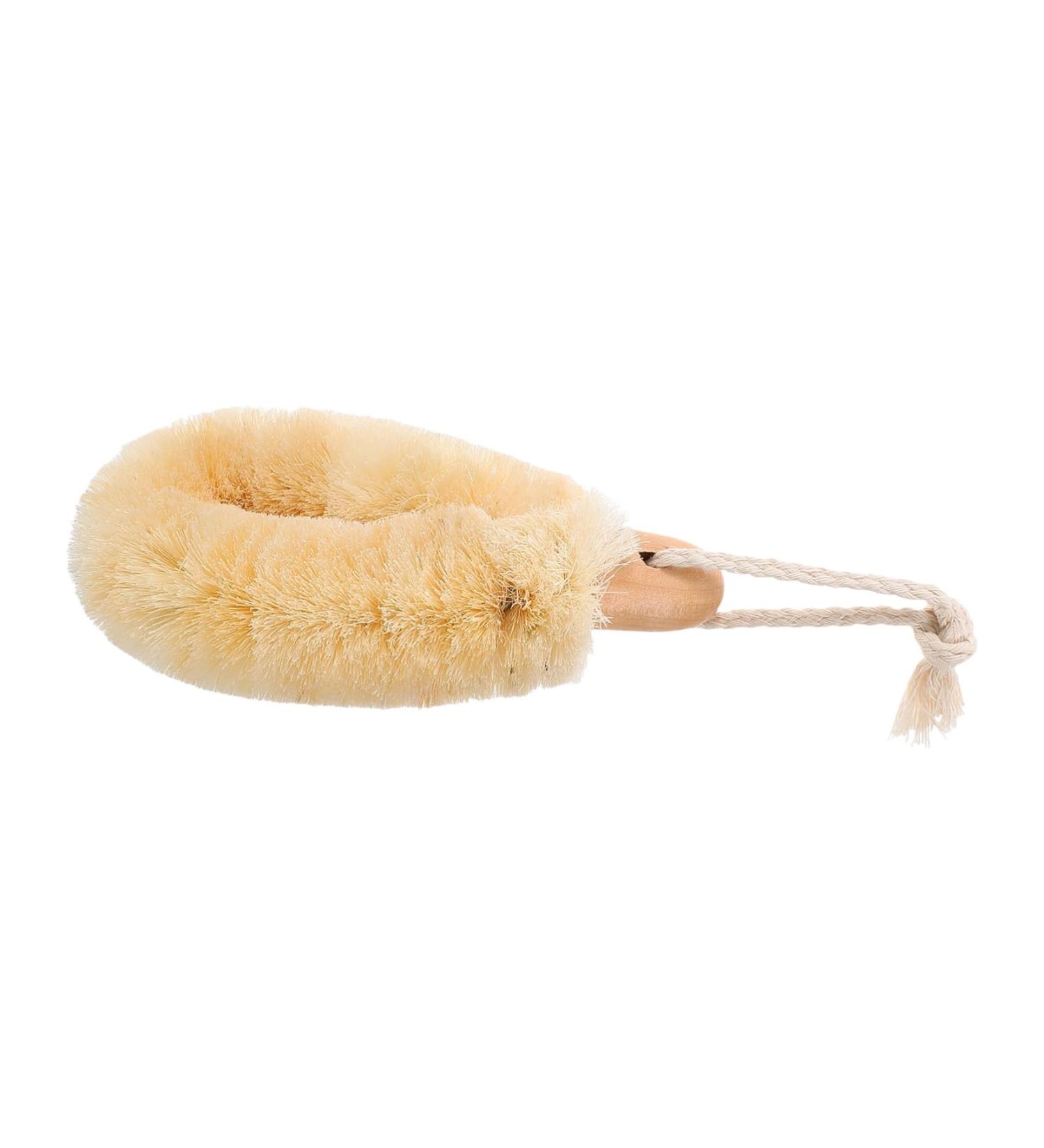 Buy Baluue Sisal Shower Brush - Wear-Resistant Bath Scrubber & Back Cleaning Sponge - Portable Body Care Tool - Buy Online on SooperMarket.com
