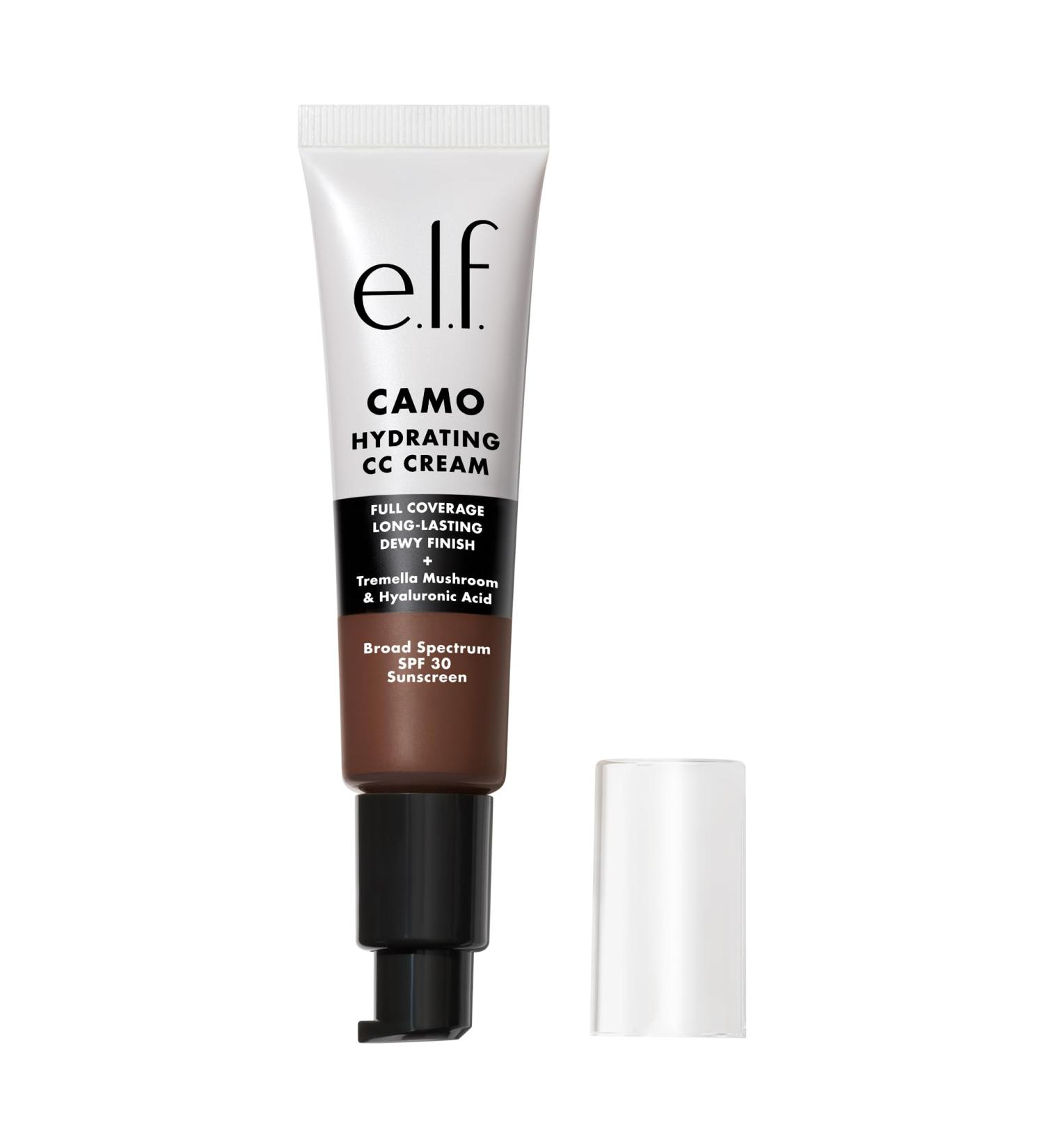 e.l.f. Hydrating Camo CC Cream SPF 30 - Vegan Color Correcting Foundation for Dewy Finish Rich 650 | International Shipping - Buy Online on SooperMarket.com
