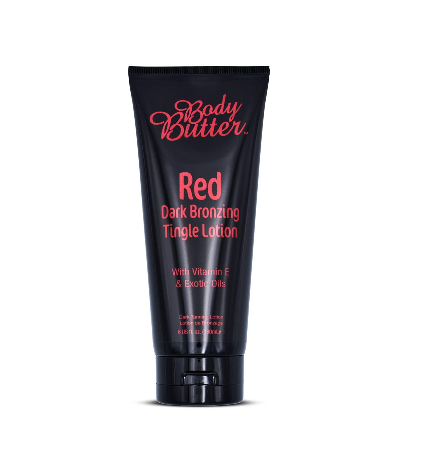 Body Butter Red sunbed tanning (180ml bottle)