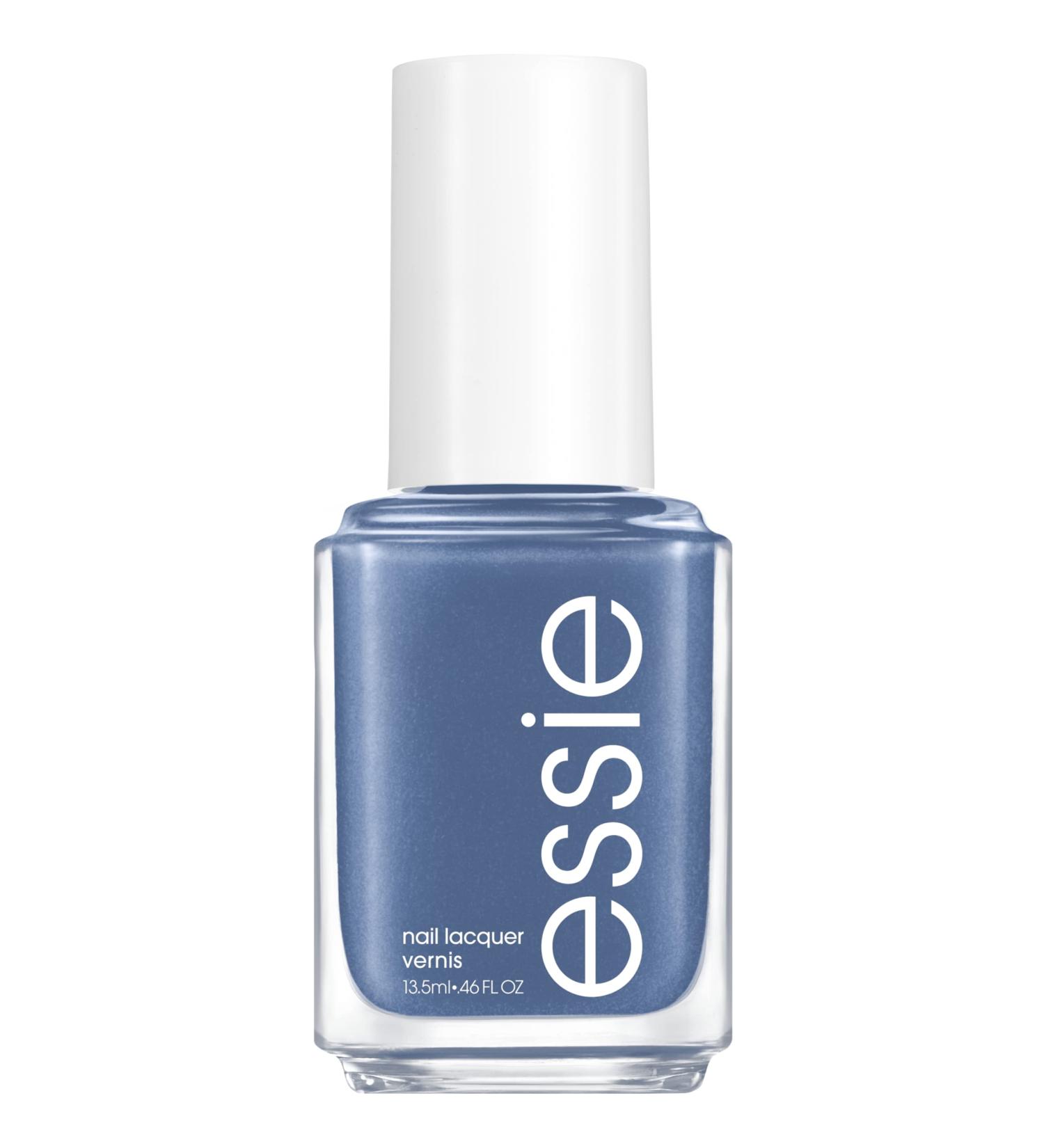 Essie 8-Free Vegan Nail Polish in Cool Muted Blue - 0.46 fl oz (Pack of 1) - Buy Online on SooperMarket.com