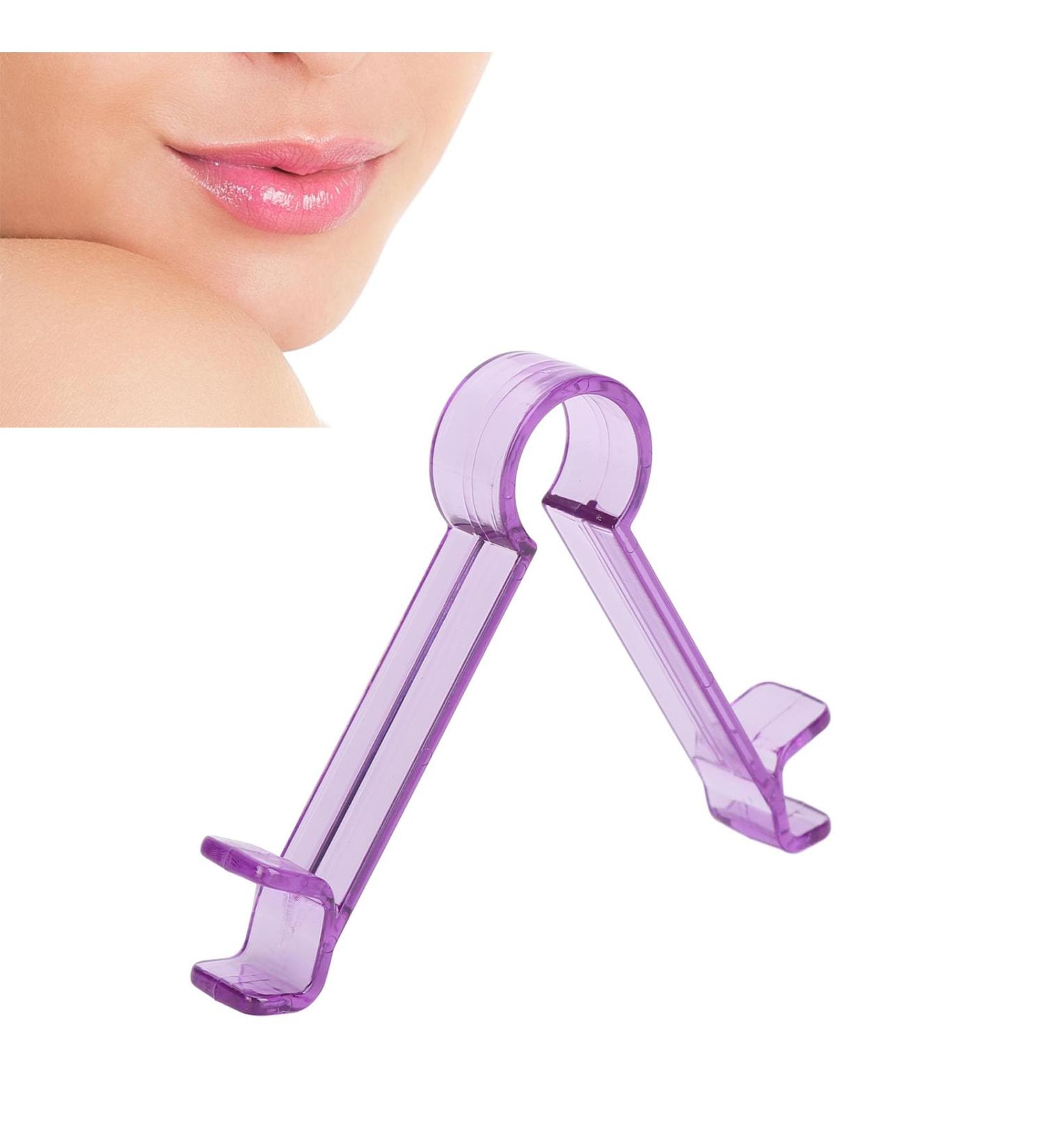 Lip Enhancer Tool - Lip Plumping Device for Clearer Jaw Line Reduce Lips Wrinkles Anti Aging Facial Exerciser Enhancer (Purple) - Buy Online on SooperMarket.com