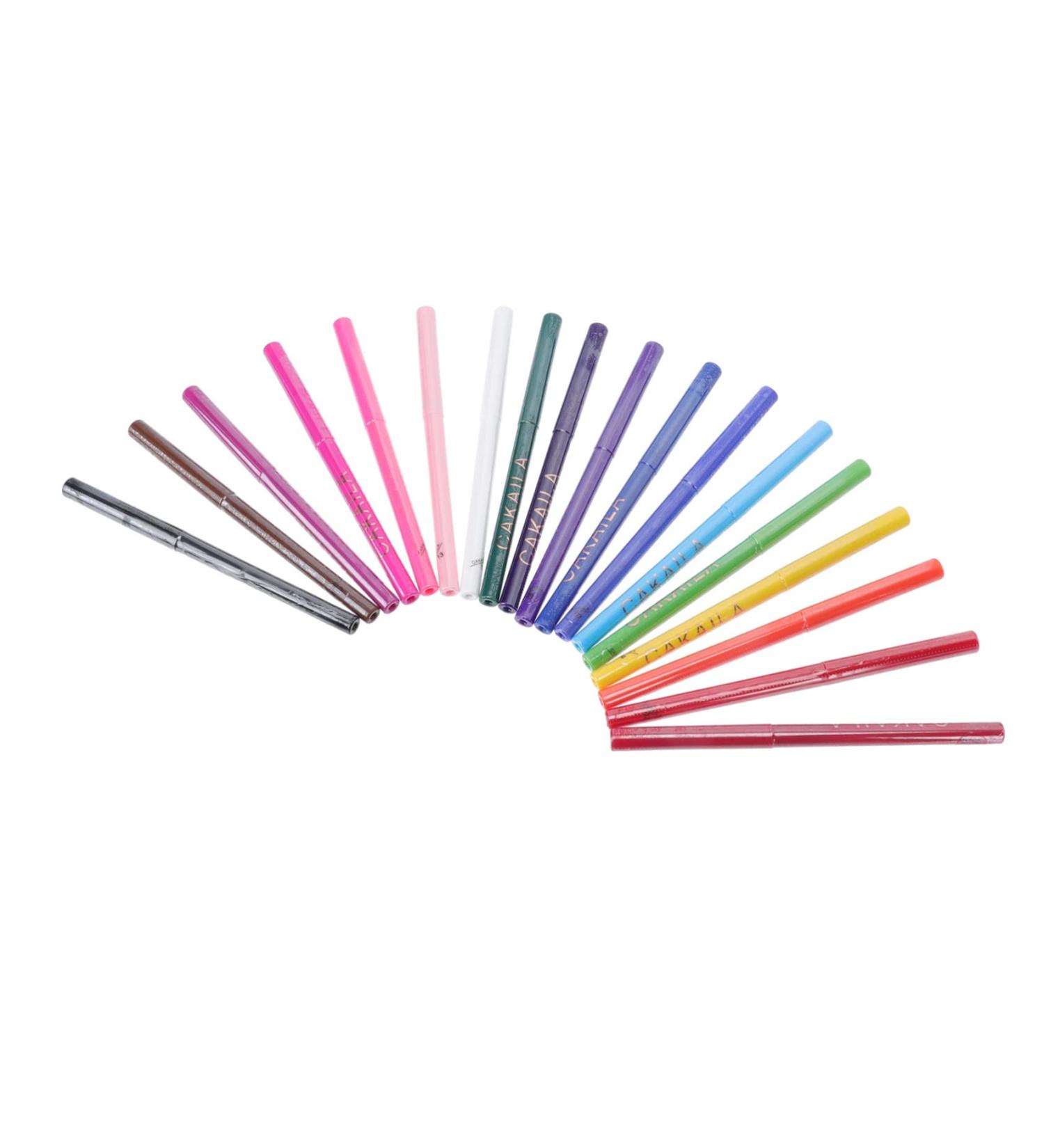 Mikinona 18pcs Eyeliner Eye Makeup Accessories Woman Makeup Tools Eye Shadow Stick Make up Girl Abs Supplies - Buy Online on SooperMarket.com