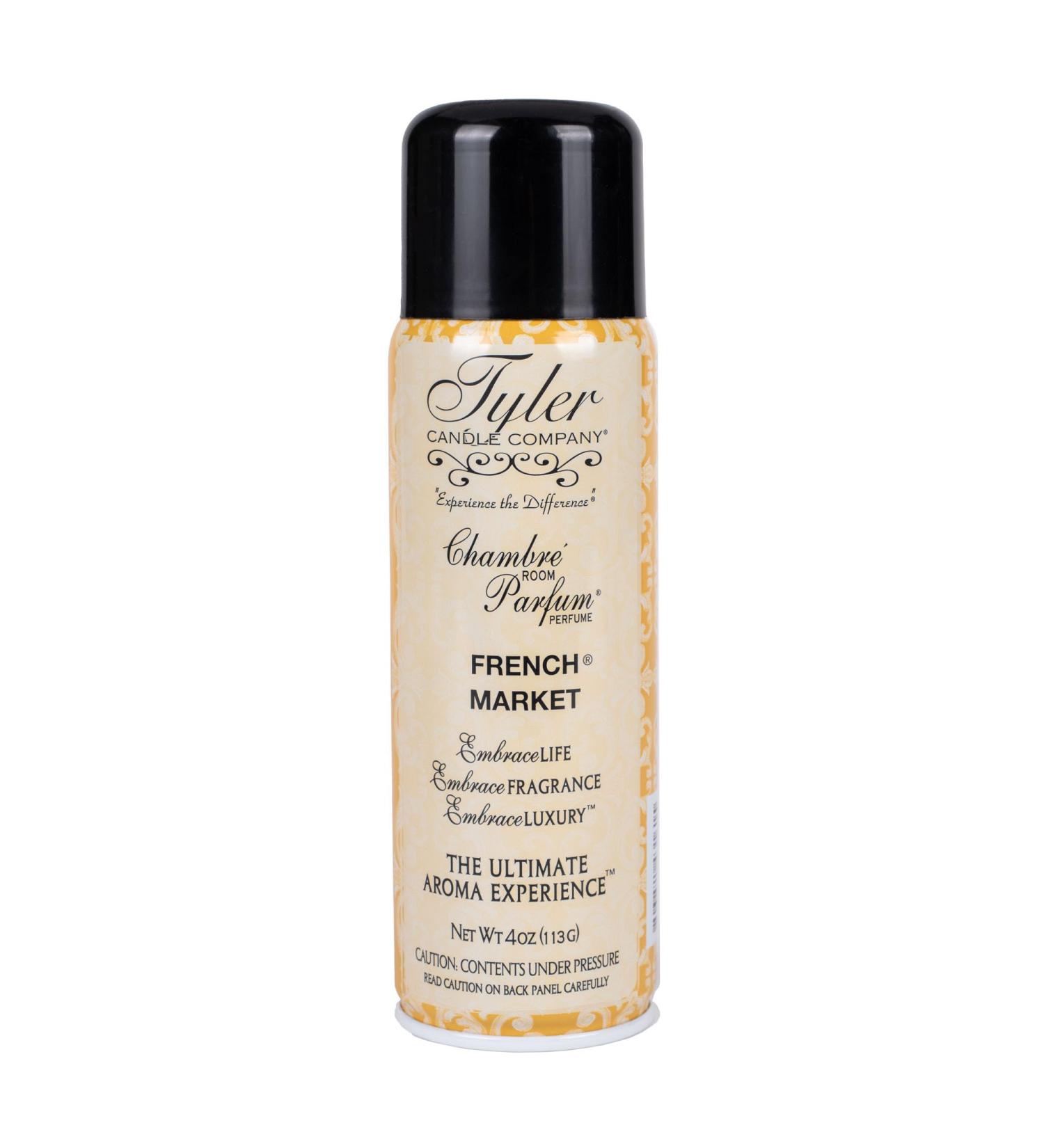 Tyler Candle Company French Market 4oz Bathroom Aerosol Scented Perfume Spray - International Shipping Available - Buy Online on SooperMarket.com