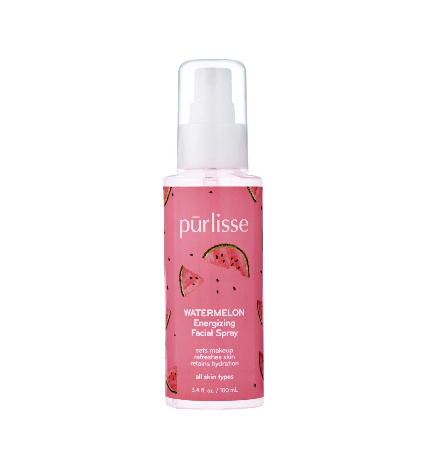 Purlisse Watermelon Energizing Facial Mist Spray - Hydrating Face Spray for All Skin Types - Buy Online on SooperMarket.com