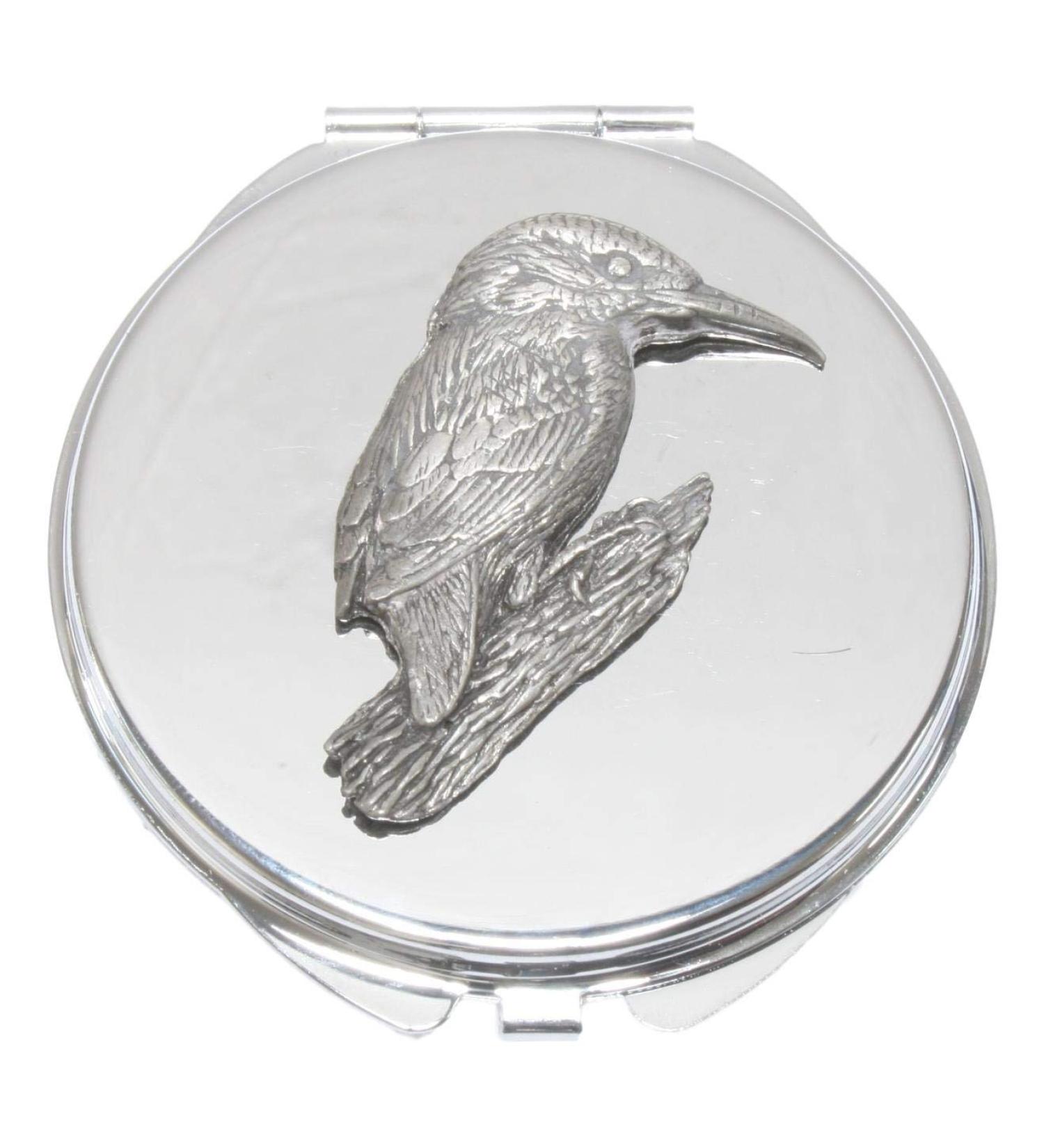 Kingfisher P Compact Mirror Handbag Gift With Free Engraving 203 - Buy Online on SooperMarket.com