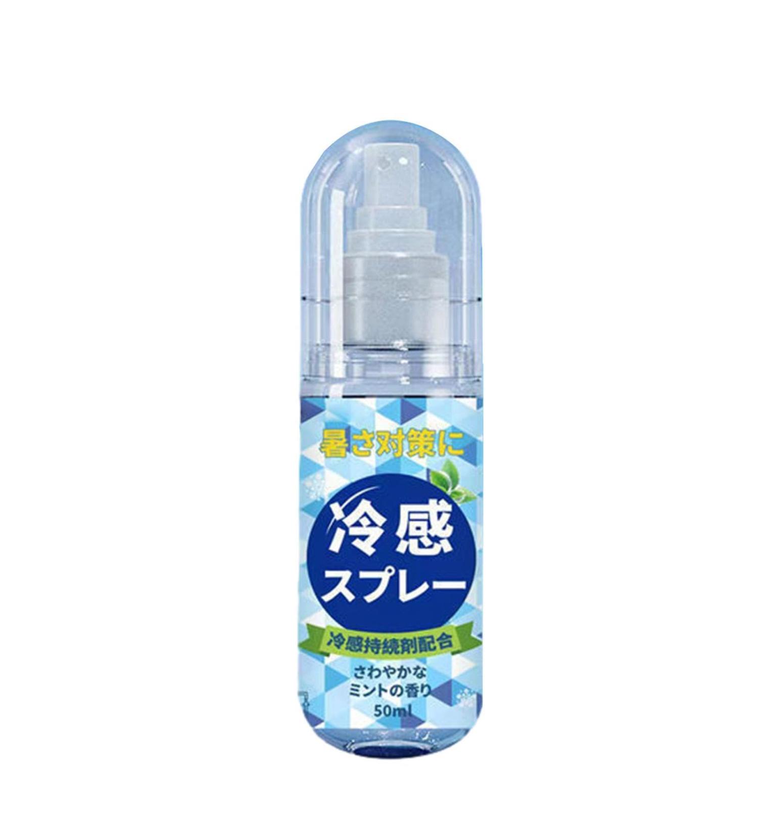 Peppermint Cooling Mist Cool Down Spray | Cool Spray For Summer Hot Flash Relief Spray Portable Hot Flash Relief Spray For Outdoor And Clothes Cool In Heat Prevention Outdoor Travel - Buy Online on SooperMarket.com