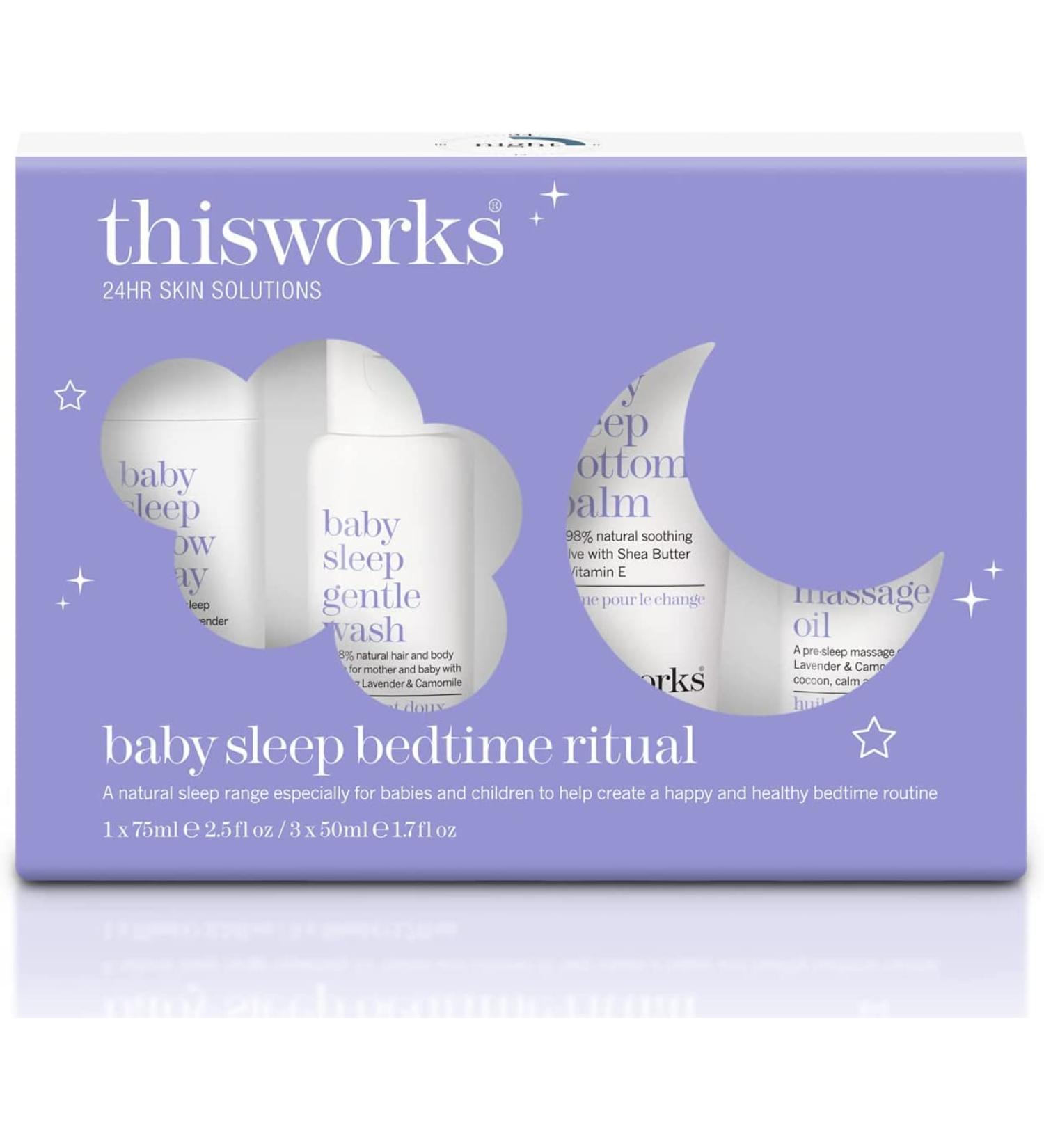 thisworks Baby Sleep Bedtime Ritual Gift Set A Natural Sleep Range for Babies and Children 1 Set